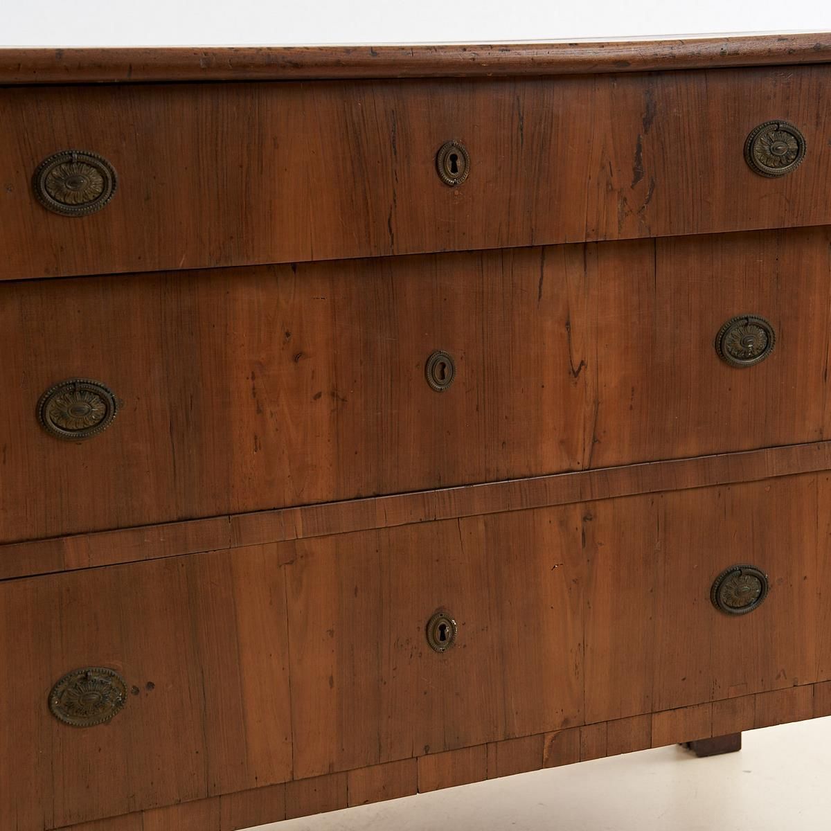 Como Empire 3 Drawers Early 19th Century With Volutes photo for sale