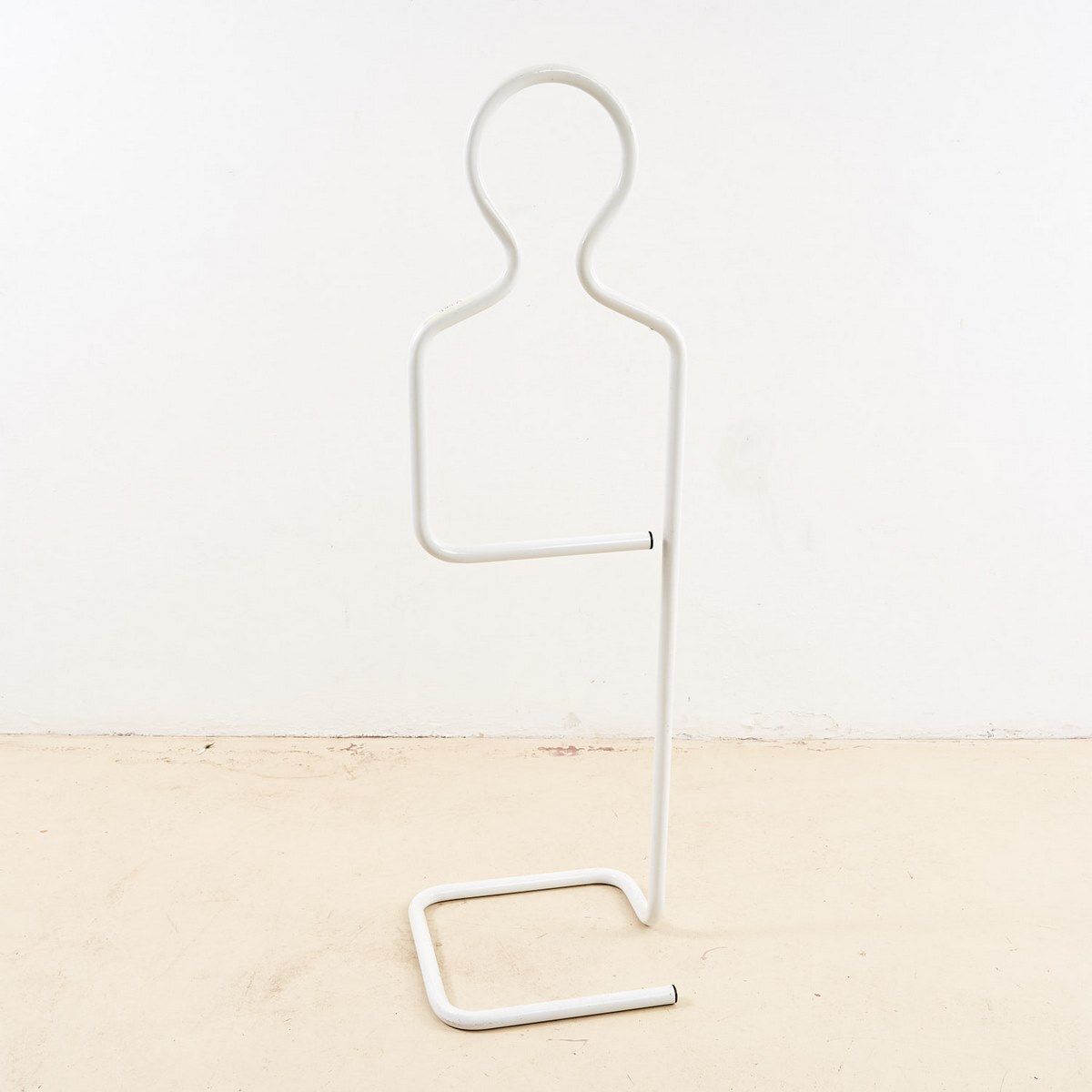70s Design Mannequin Clothes Hanger In Tubular Metal