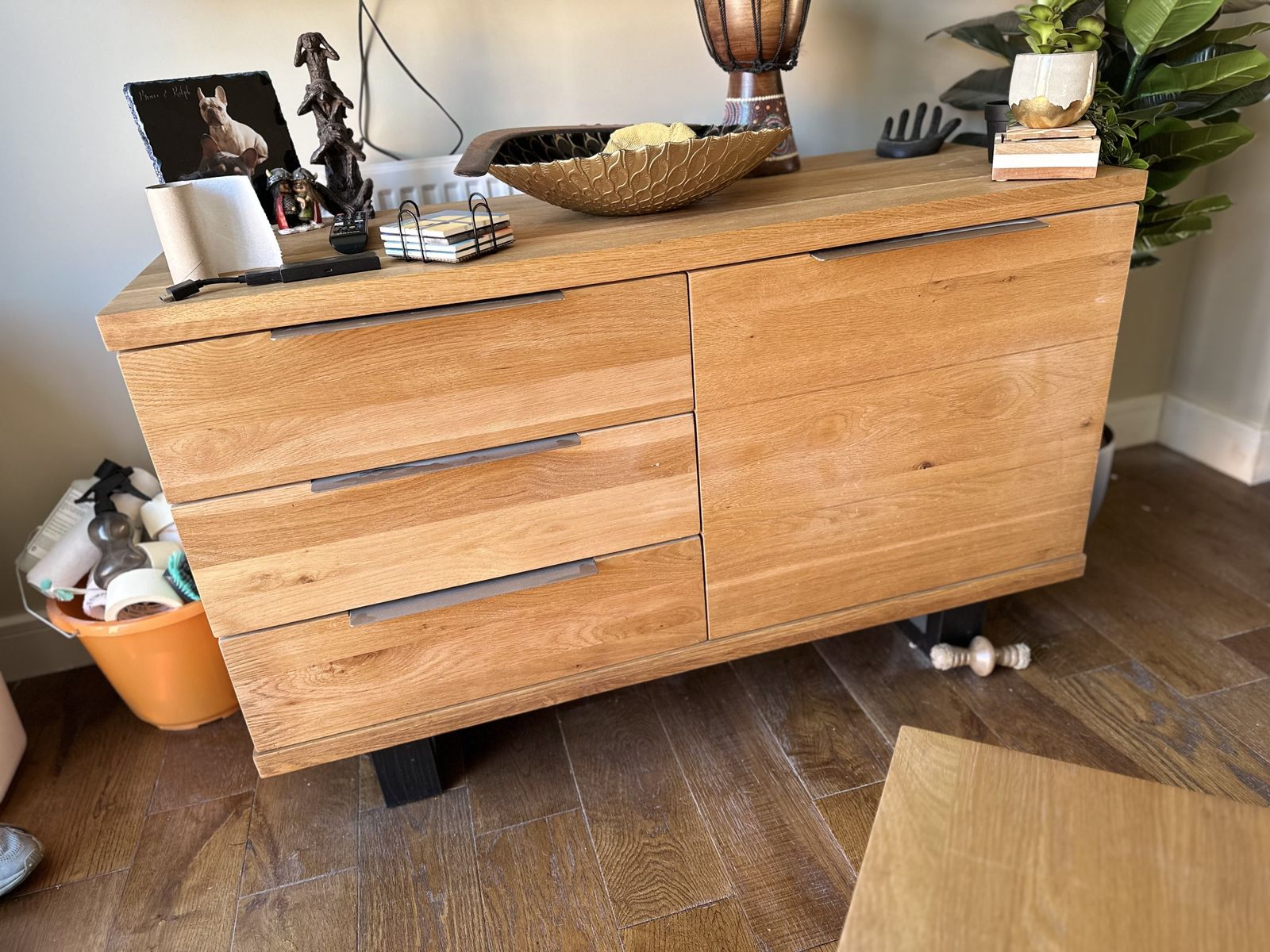 John Lewis American Oak Furniture Set