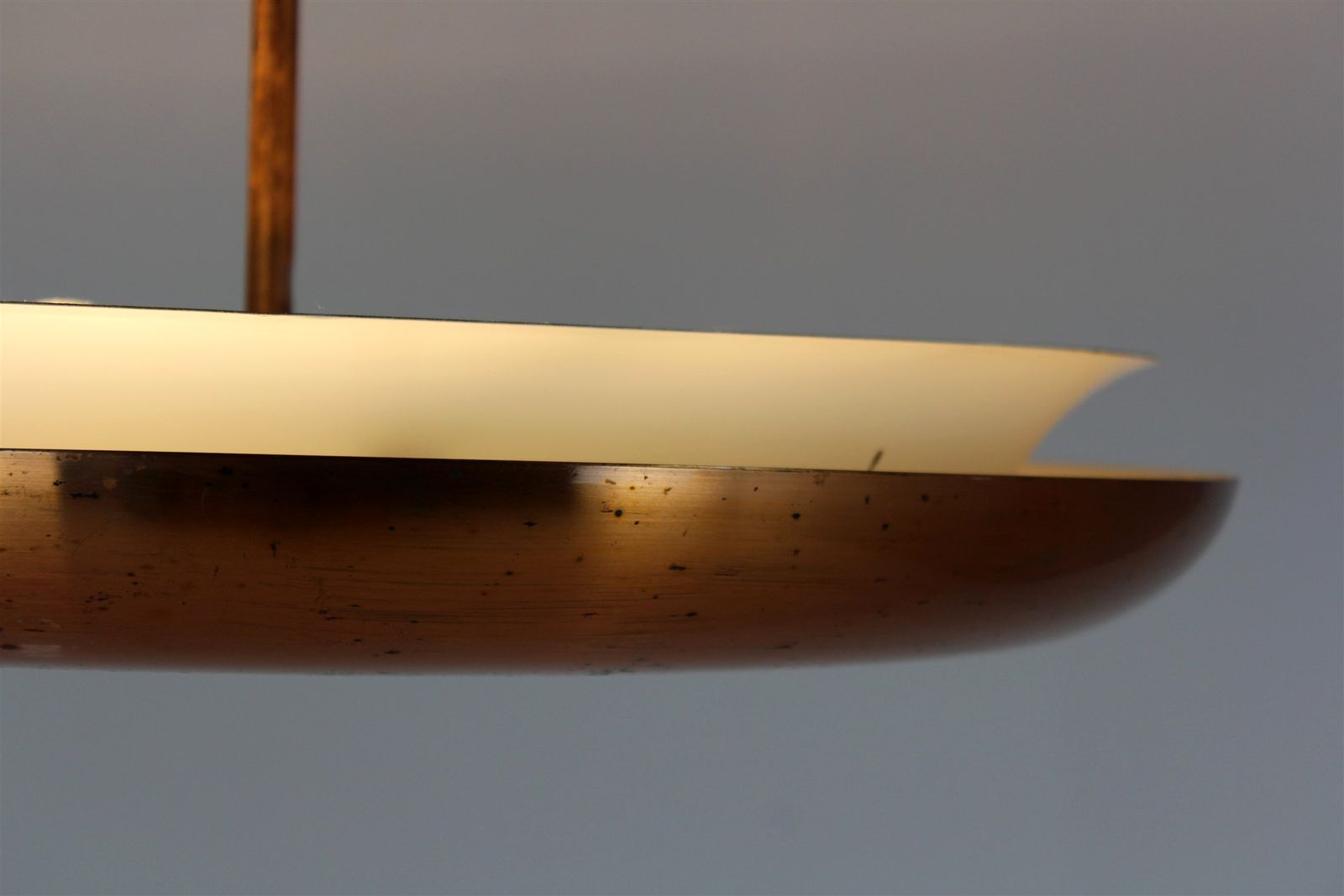 Bauhaus Ufo Pendant Lamp By Josef Hurka For Napako, 1930s photo 950.0