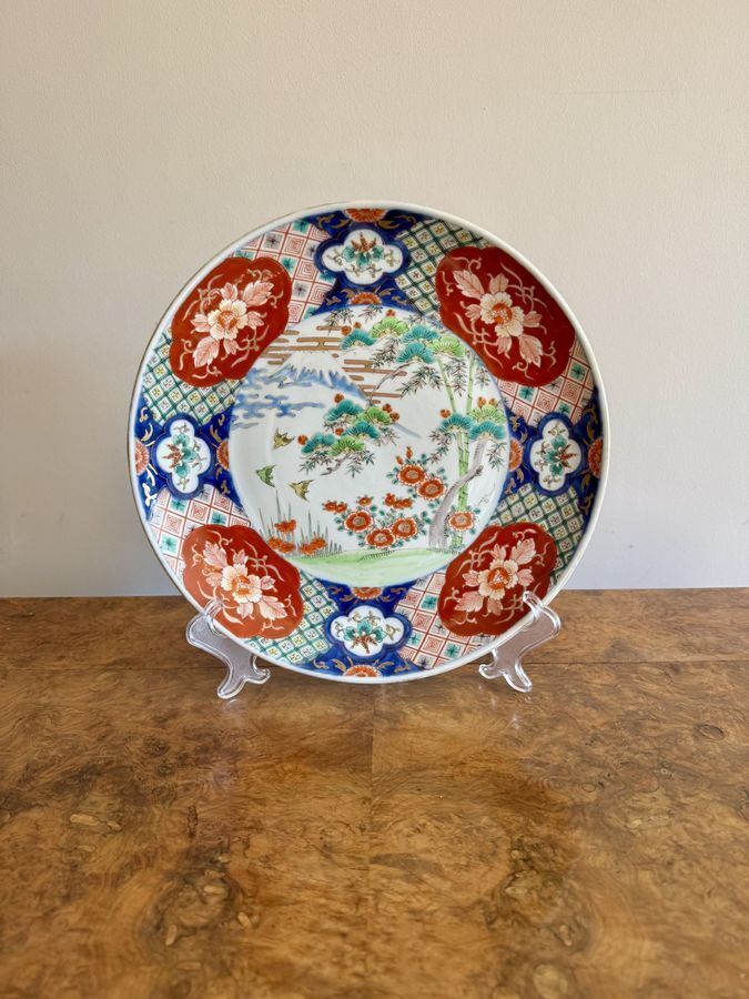 Quality Antique Japanese Imari Plate