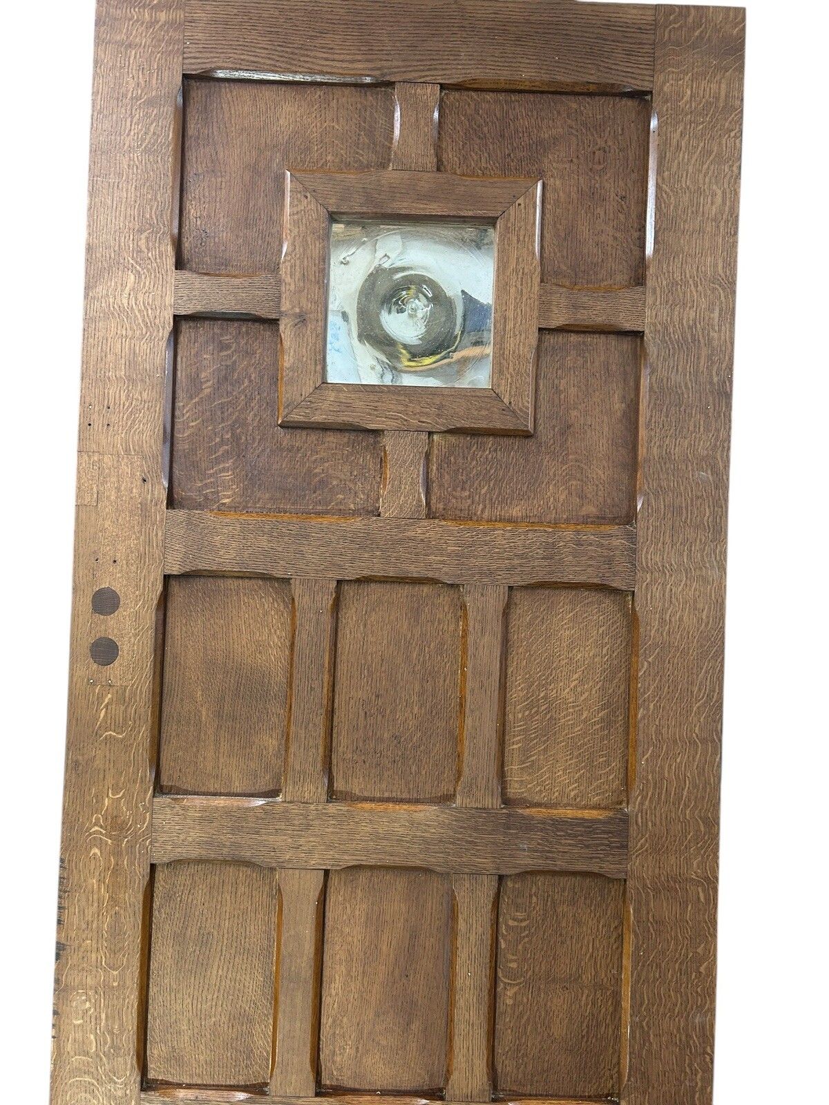 photo furniture Solid Oak Front Door Antique Period Reclaimed Old Hardwood Glass Refurbished