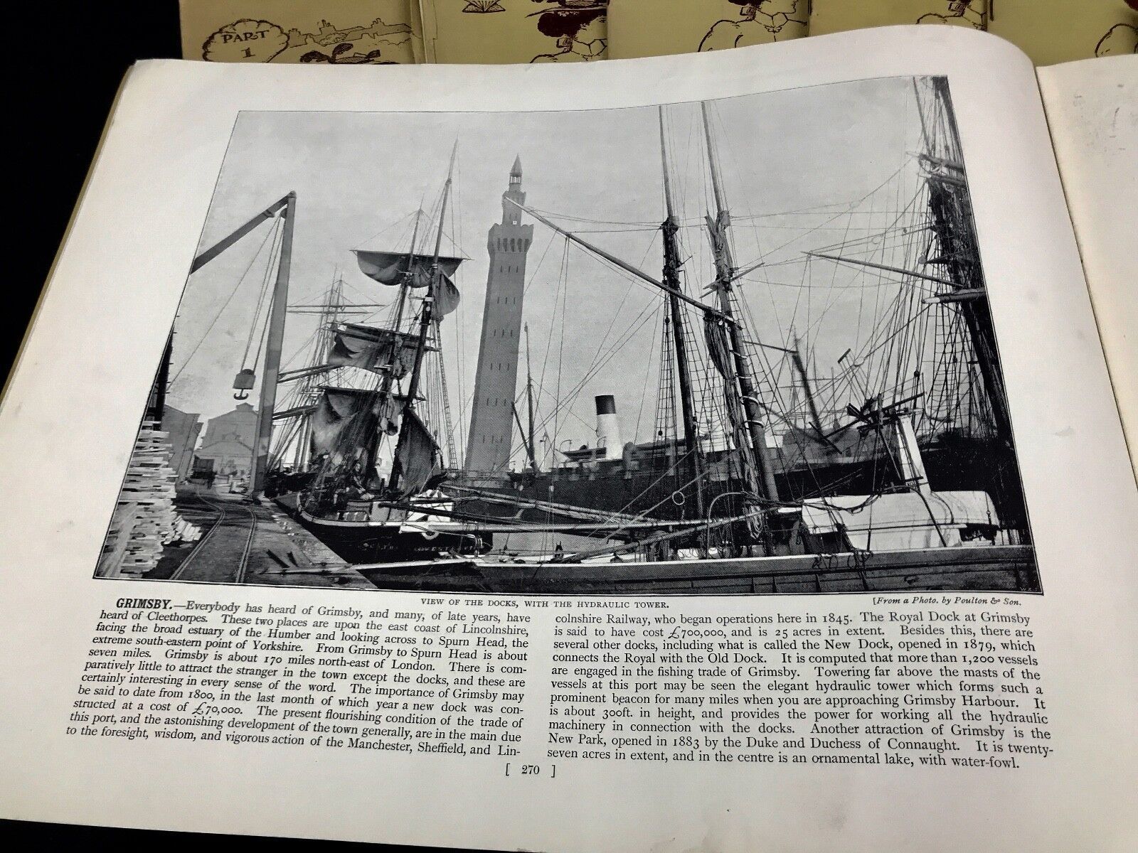 Antique Round The Coast Album Of Pictures Of Great Britain / C1900 George Newnesantique Round The Coast Album Of Pictures Of Great Britain / C1900 Geo photo Art