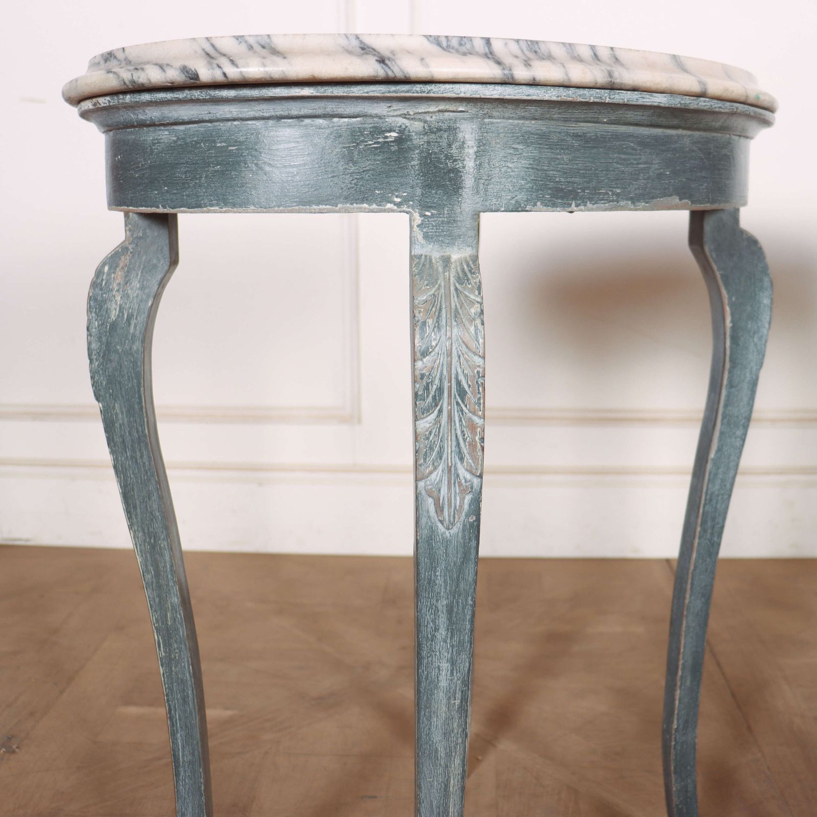 Pair Of French Marble Topped Lamp Tables photo buy