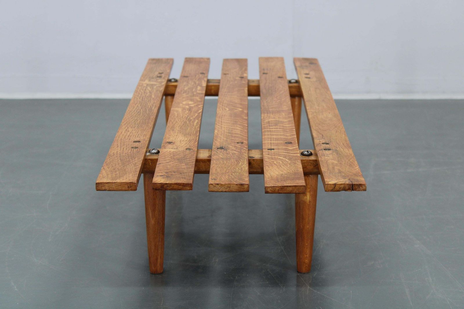 1970s Wooden Flower Pot Bench, Czechoslovakia photo Home Decor