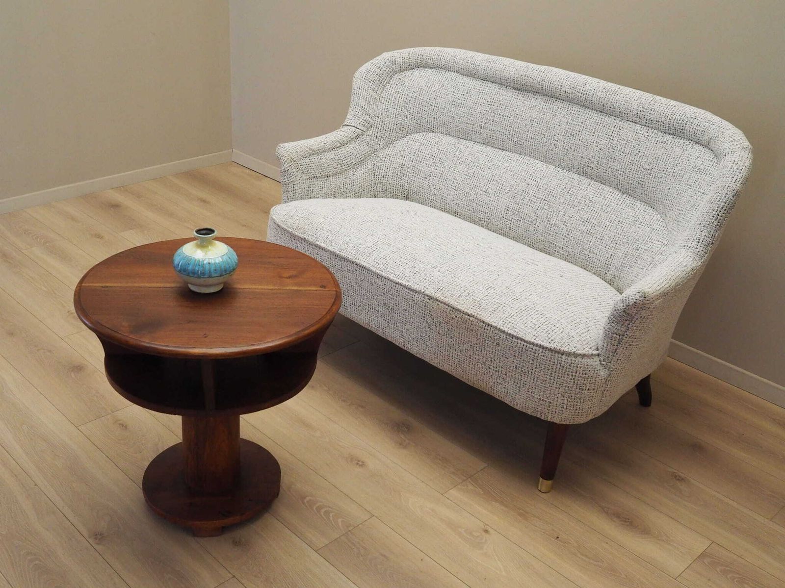 Sofa White Melange, Italian Design, 1960s, Production: Italy photo furniture