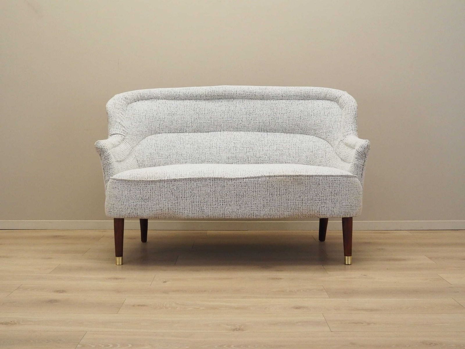 Sofa White Melange, Italian Design, 1960s, Production: Italy photo for sale