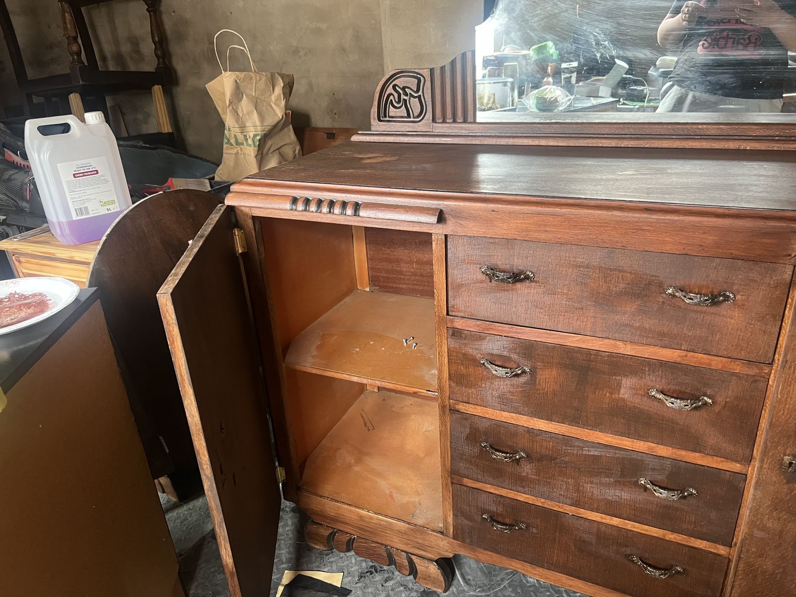 Welmayd Sunderland Cabinet Tyne And Wear Predating Ww1 photo for sale
