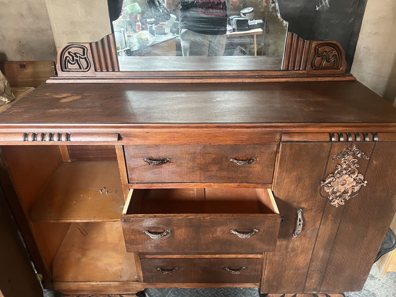 Welmayd Sunderland Cabinet Tyne And Wear Predating Ww1 photo Furniture