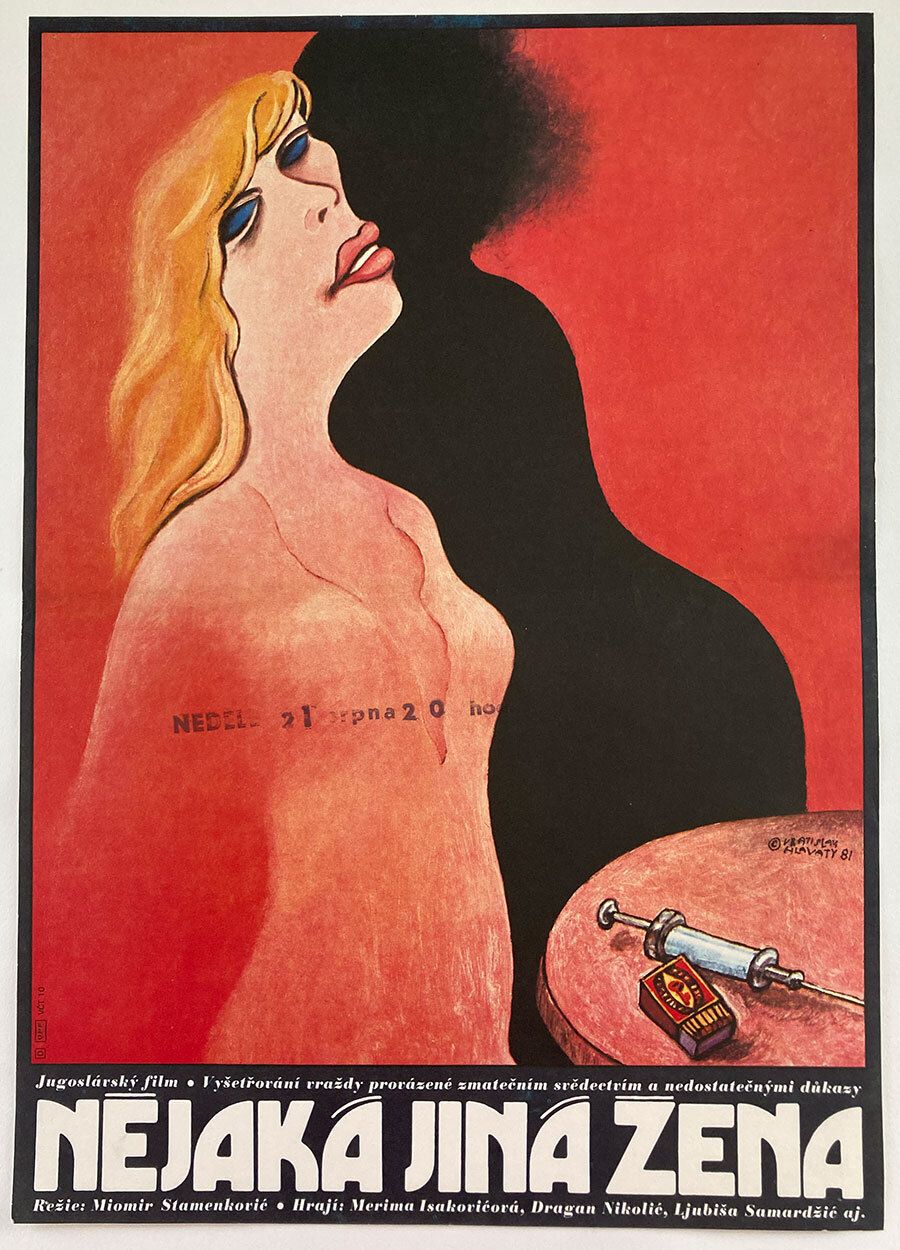 Original Movie Poster, The Other Woman, Vratislav Hlavatý, 1981