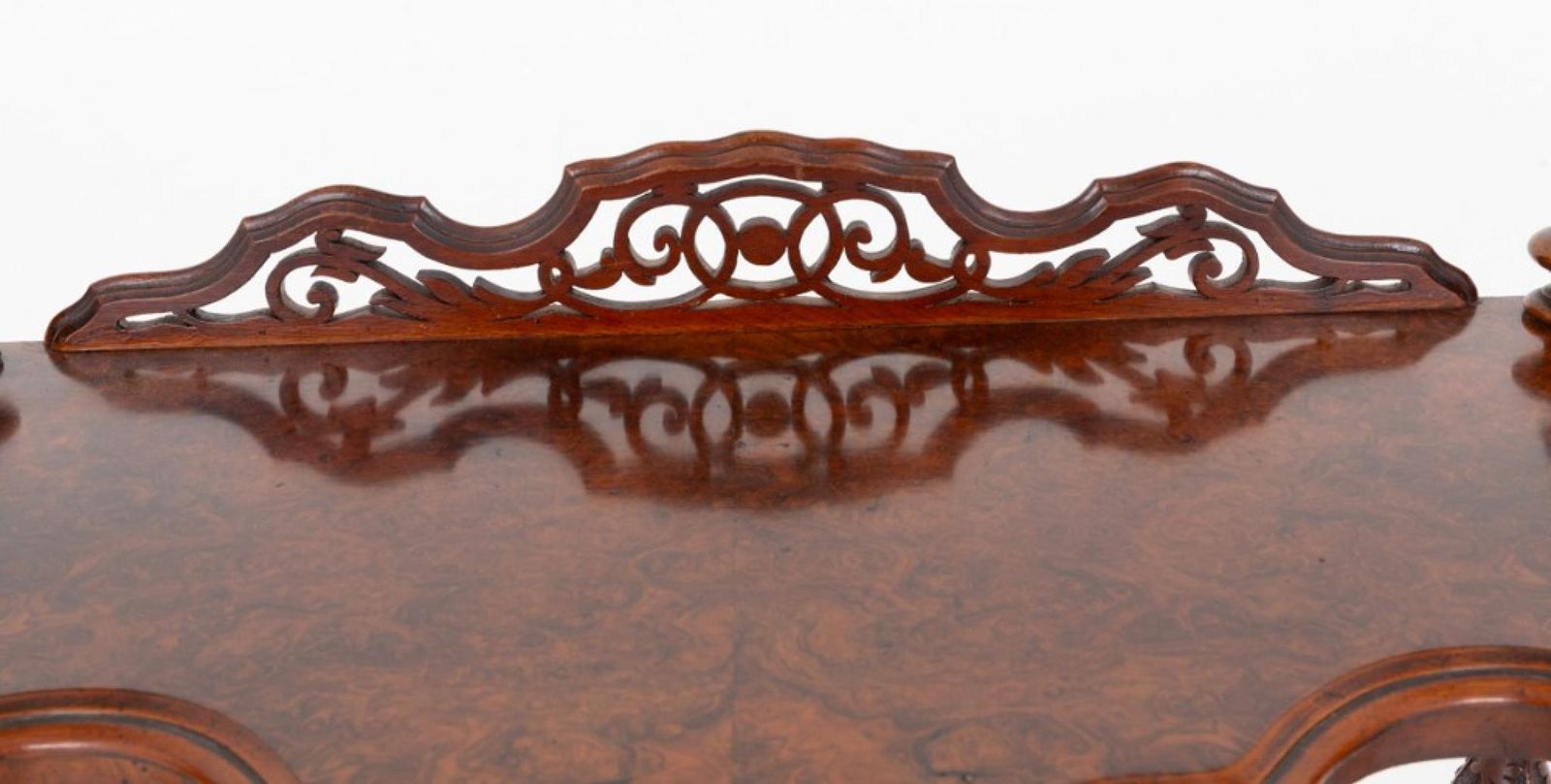 Victorian Whatnot Bookshelf Walnut 1850 photo furniture