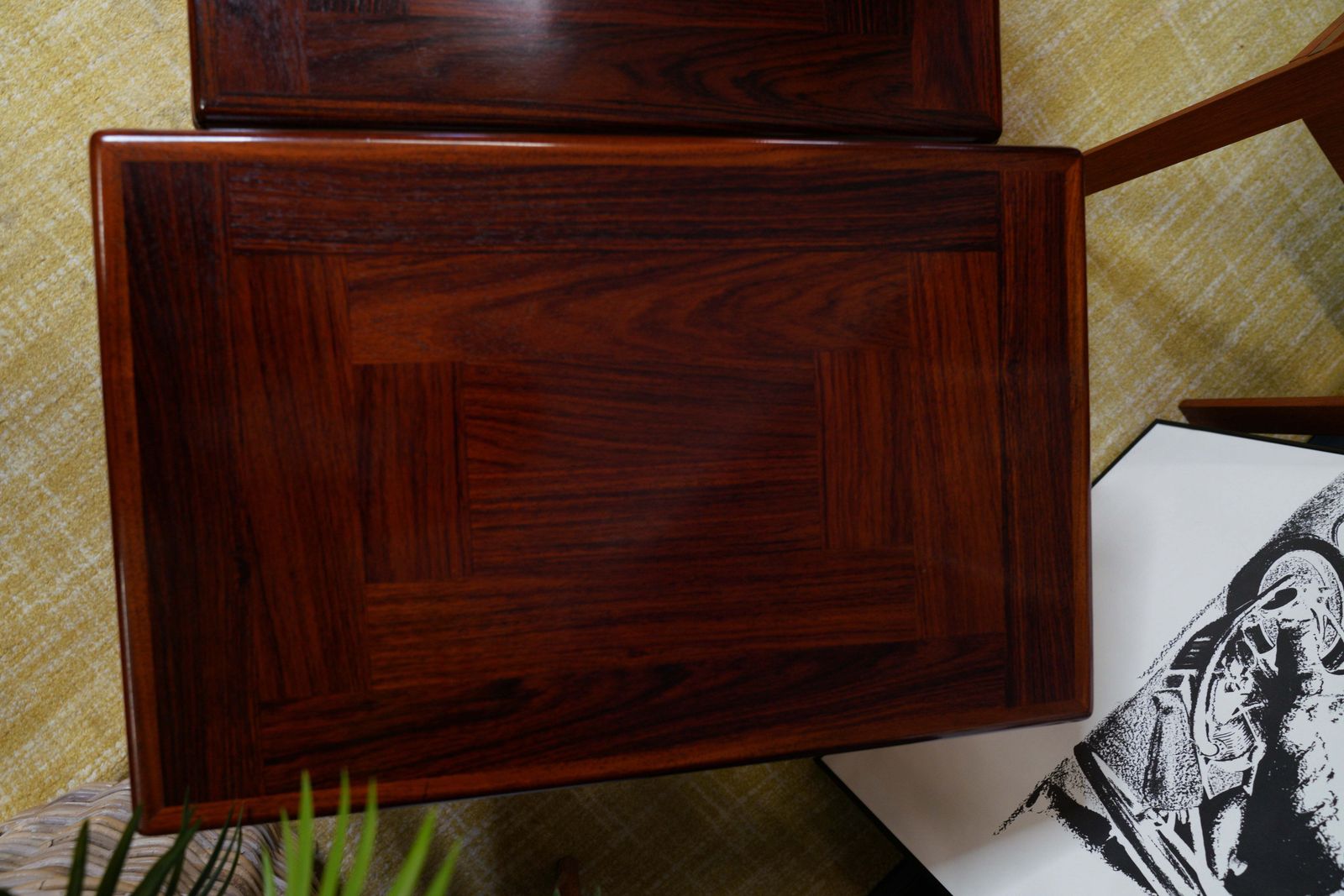 Danish Mid Century Rosewood Nest Of Tables By Vejle Stole Möbelfabrik, Denmark, 1960s – Set Of 3 photo Furniture