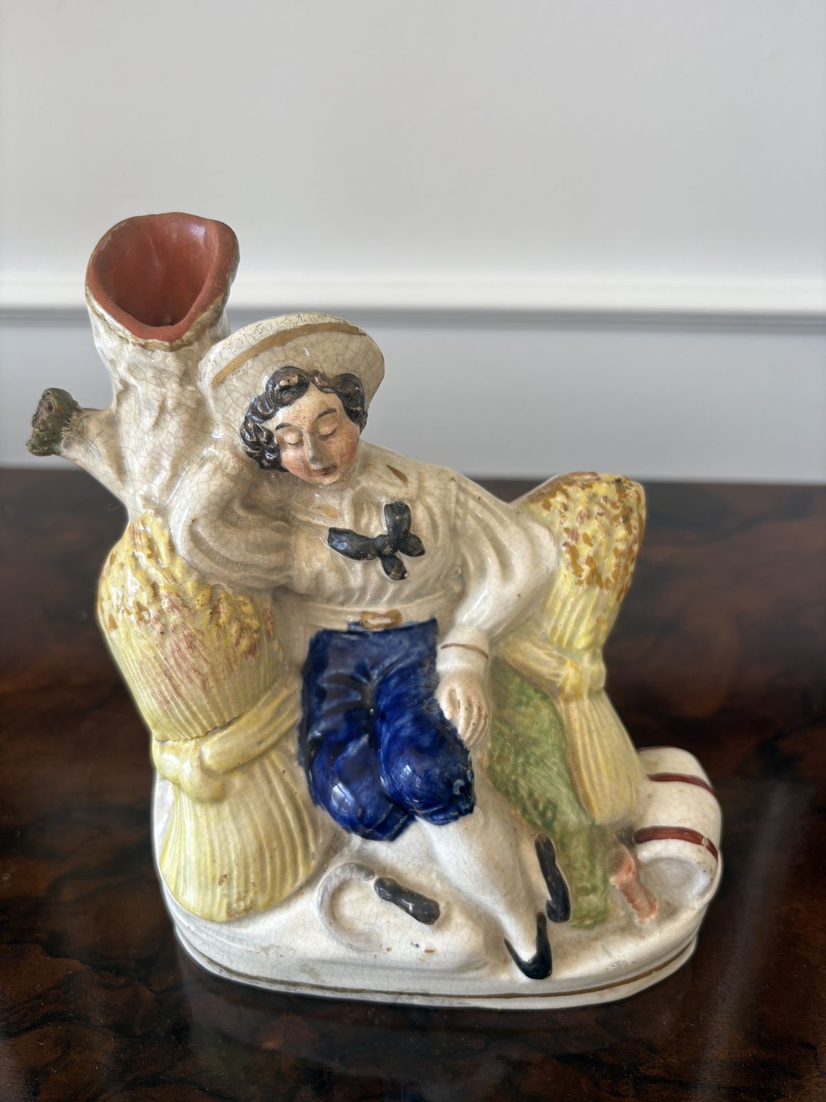 Antique 19th Century Staffordshire Flatback Figure
