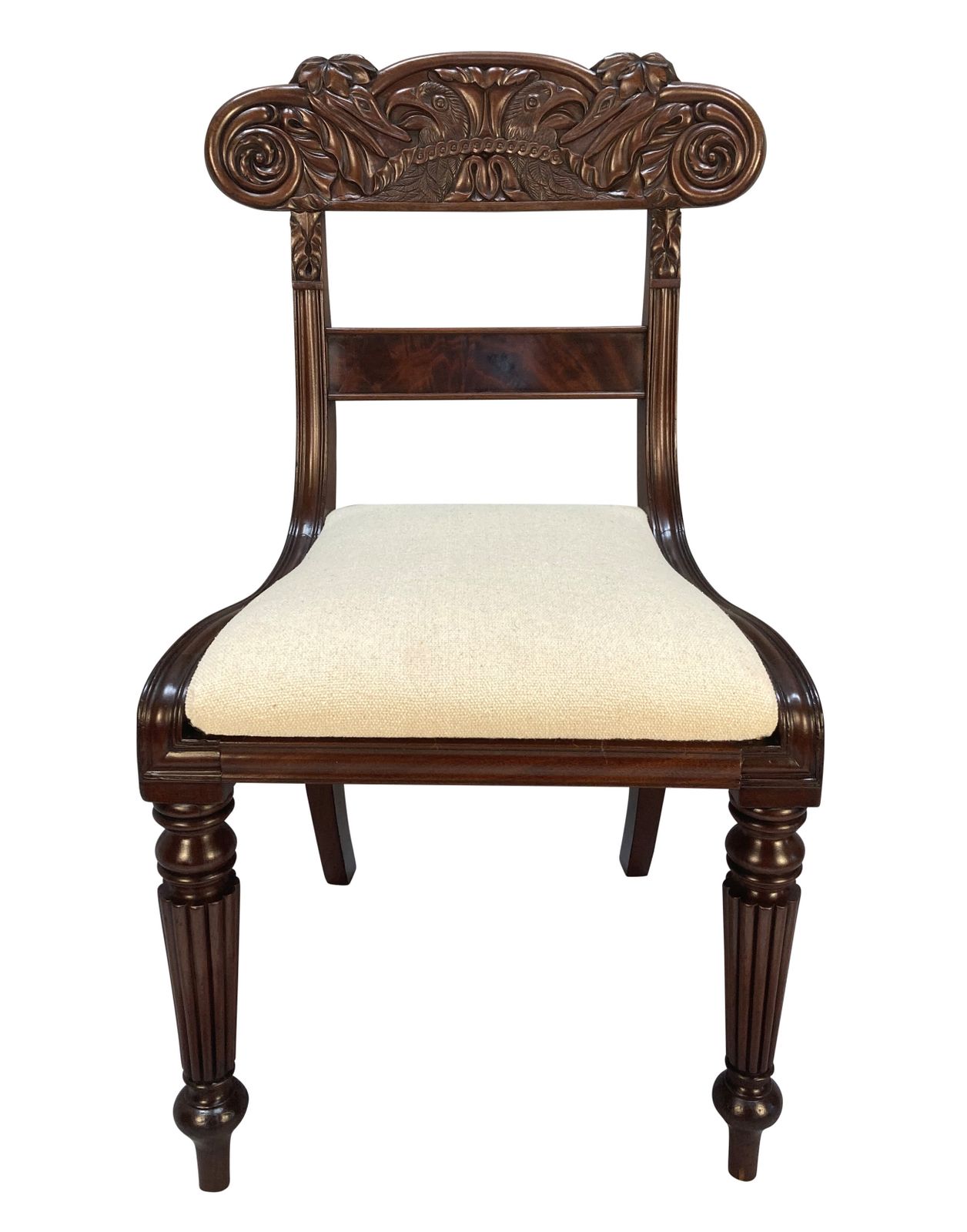 A Set Of Four William IV Anglo Indian Dining Chairs photo furniture