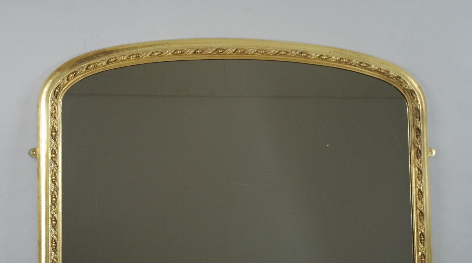 Victorian Gilt Large Arch Top Overmantle Mirror photo furniture