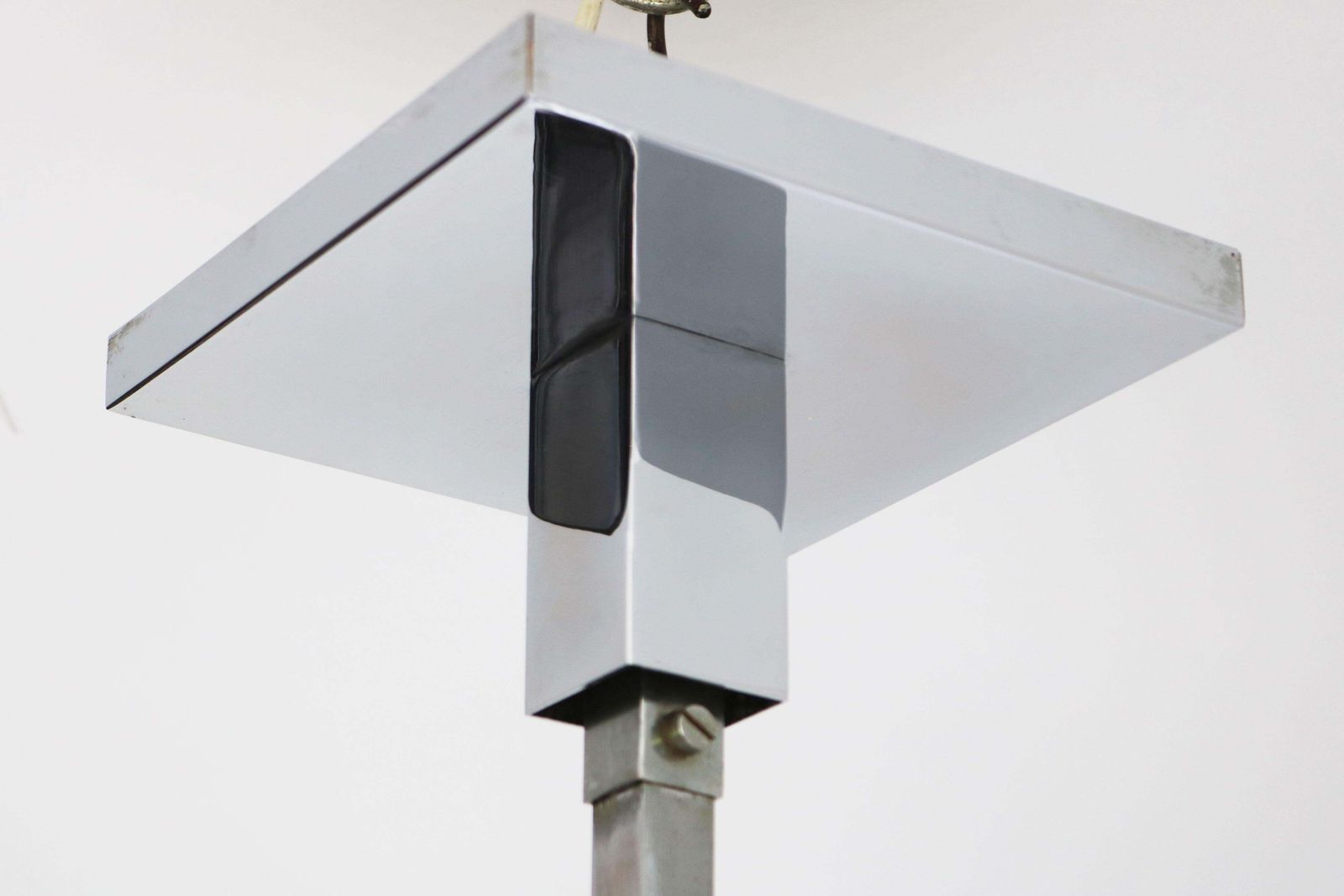 Zeldzame Mid Century Design Hanglamp Van Gaetano Sciolari, Model Metric, 1960, Chroom photo buy