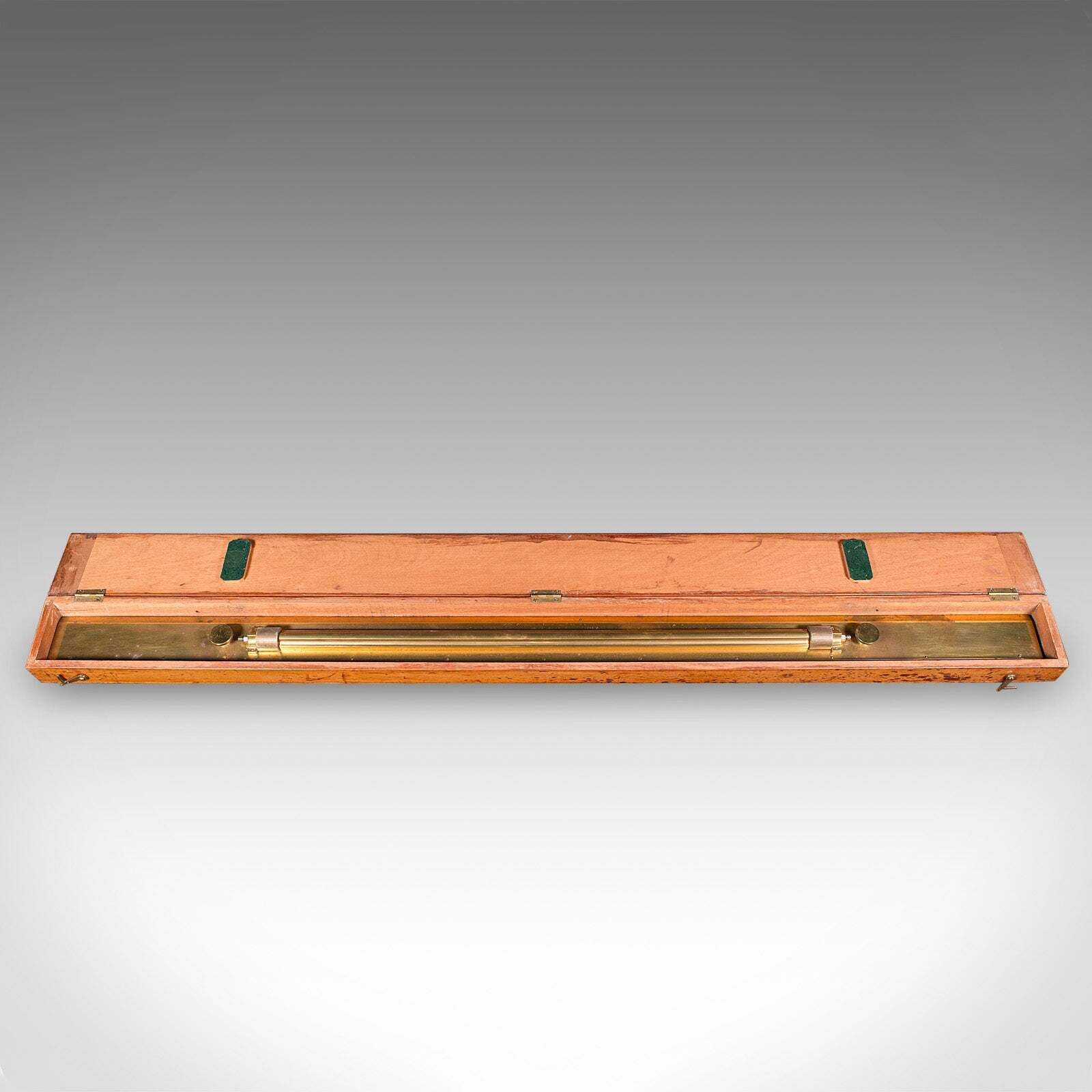 photo furniture Antique Rolling Ruler, English Cartographer’s Instrument, Architect, Edwardian