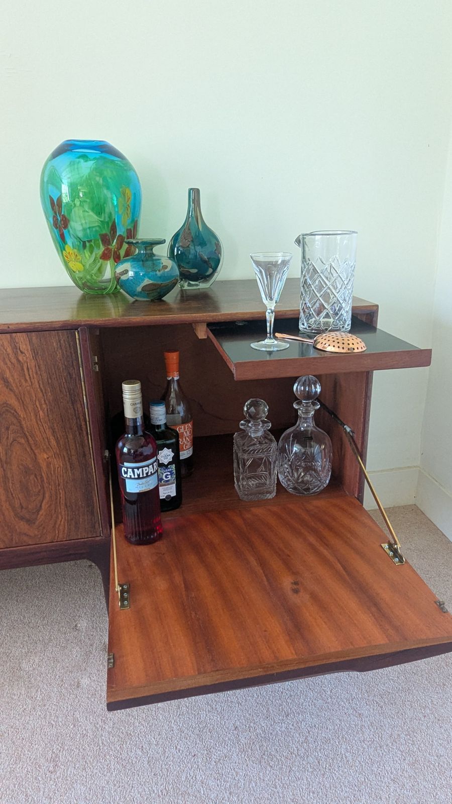 photo buy Mid Century Modern 'Dunfermline' Rosewood Sideboard By McIntosh Of Kirkcaldy. Excellent Statement Piece And Effective Spacemaker. Cites In Place