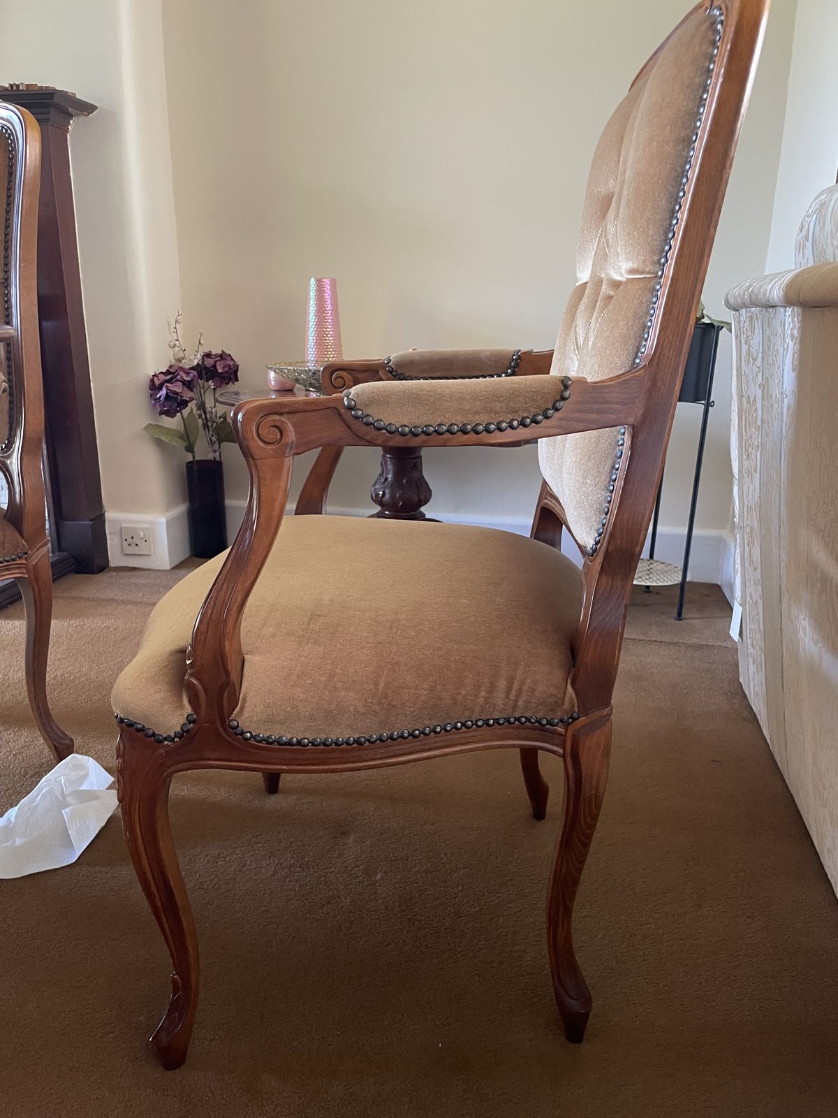 Italian Baroque Style  Furniture 12 Seater Table And Chairs photo for sale