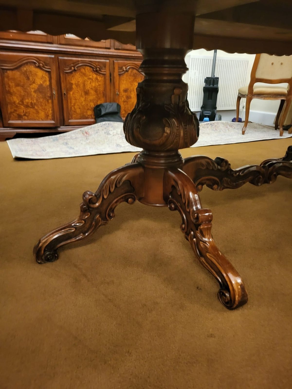Italian Baroque Style  Furniture 12 Seater Table And Chairs photo Furniture