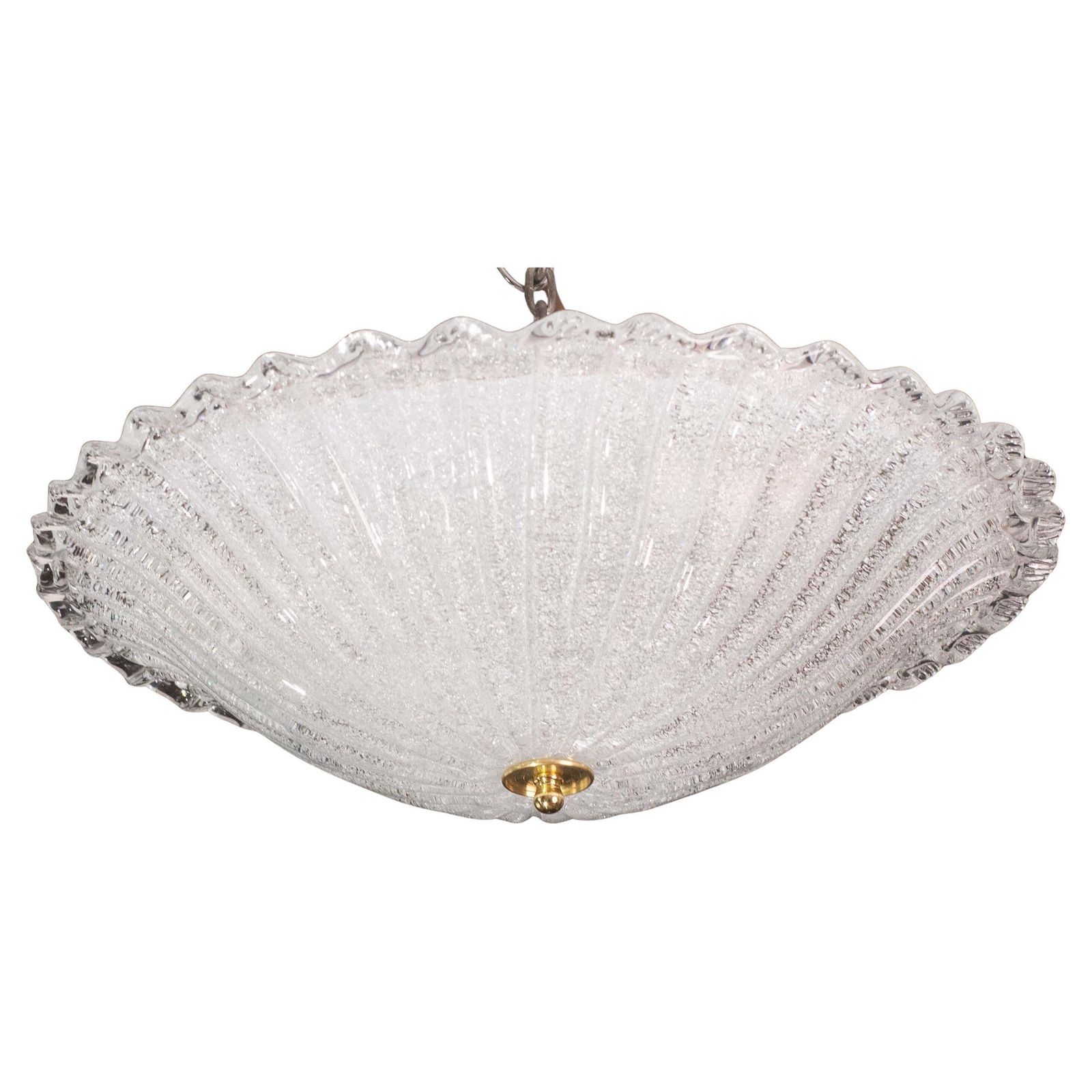 Charming Italian Pink Murano Glass Ceiling Fixture, Murano, 1960