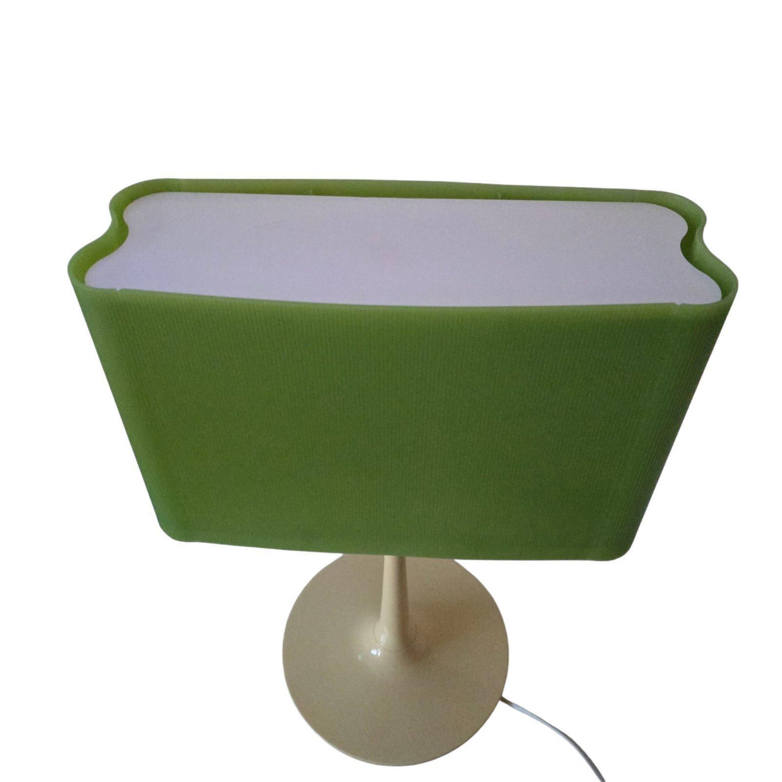 photo furniture Vintage Rare Plastic Desk Energy Gas Lamp Magnus Elebäck & Carl öjerstam For Ikea