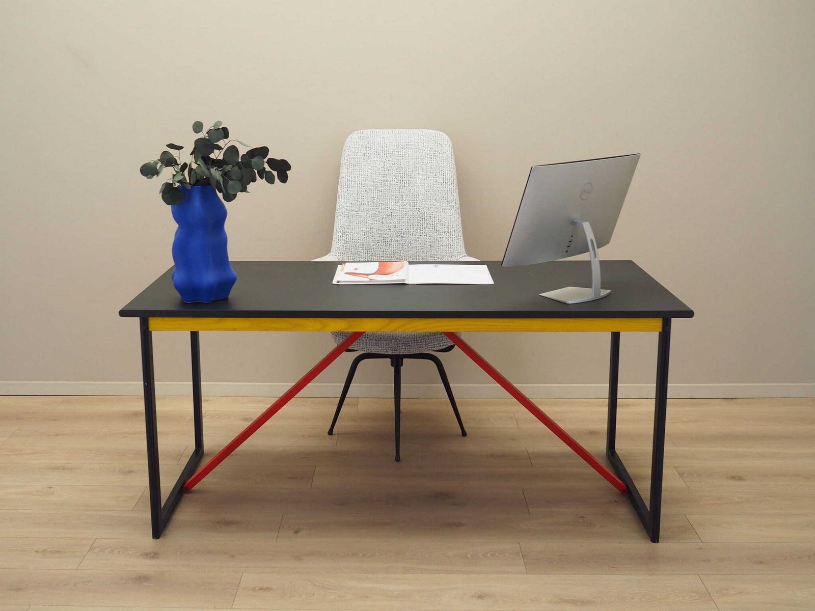 Acacia Desk, Italian Design, 1980s, Production: Italy photo for sale