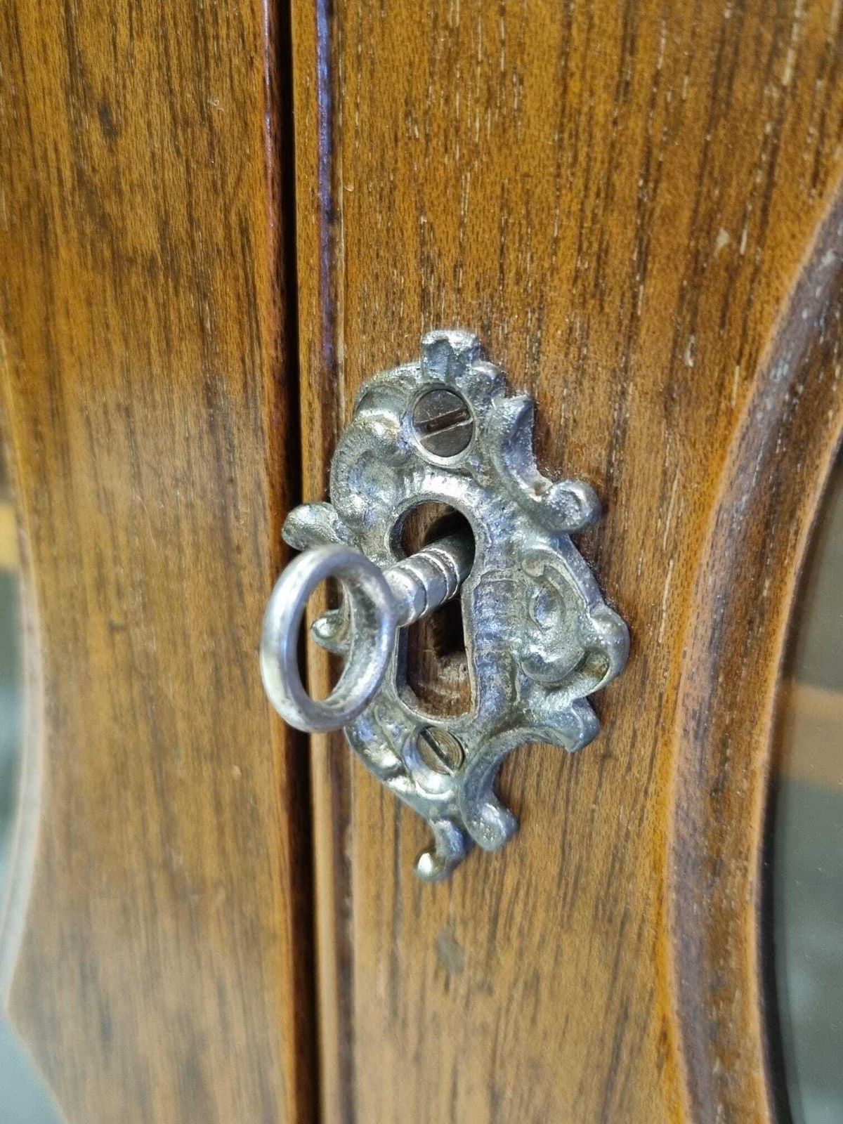 Antique Victorian Mahogany Drink Cabinet / Glazed Bookcase / C1890 photo furniture