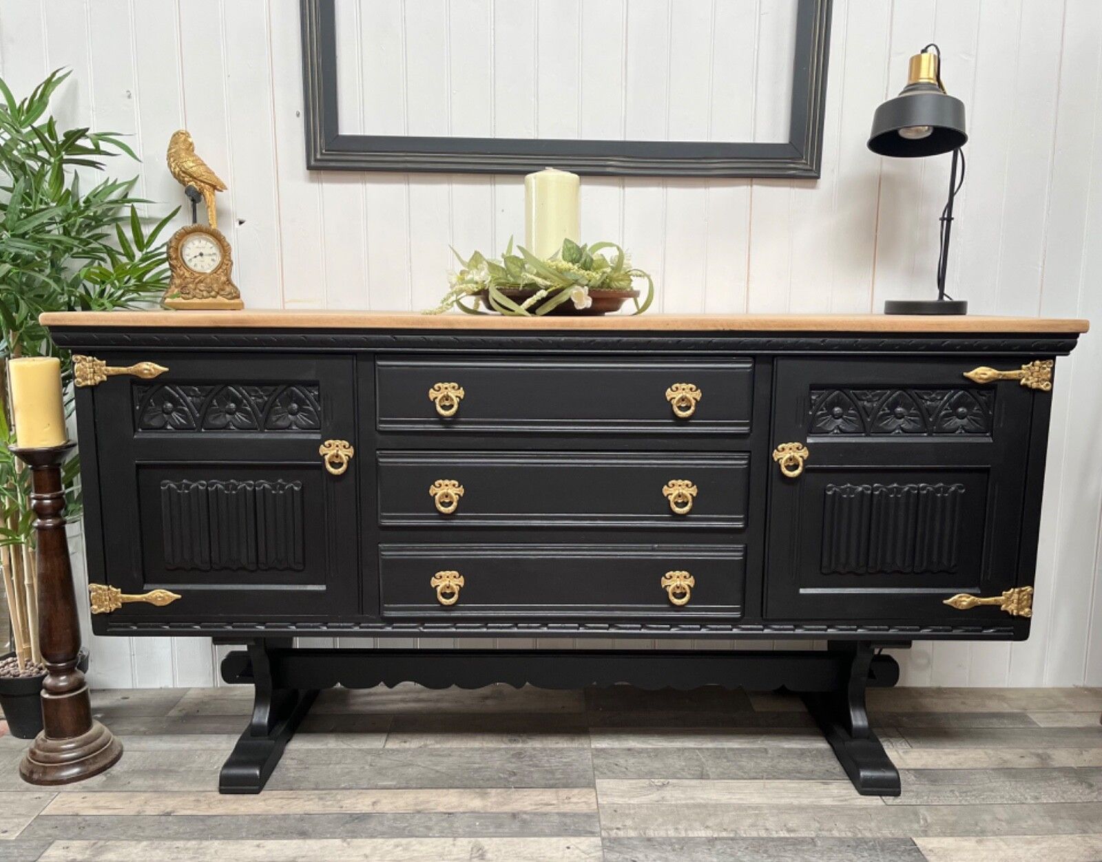 Edwardian Mahogany Sideboard Cupboard Ideal Sink Stand photo buy