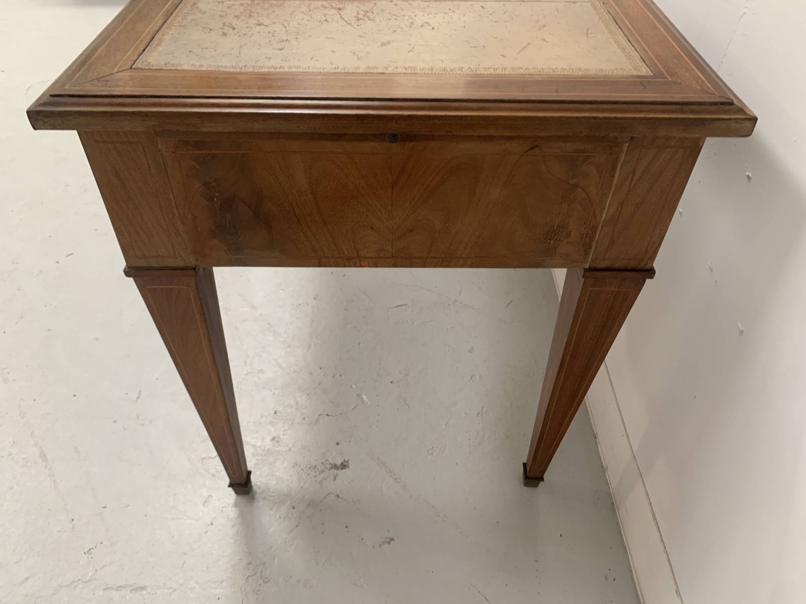 photo for sale Directoire Style Desk In Mahogany And Veneer, 20th Century