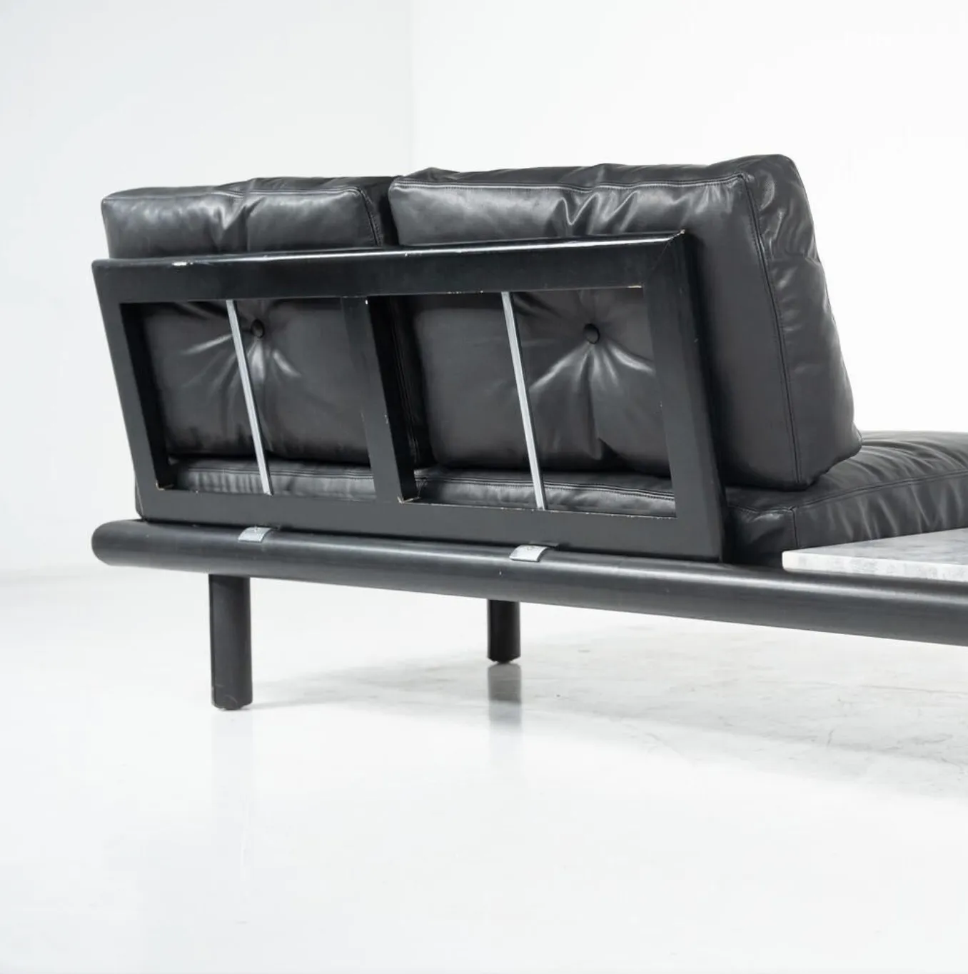 Furniture Mid Century Two Seater Sofa By Franz Köttgen For Kill International, 1960s photo