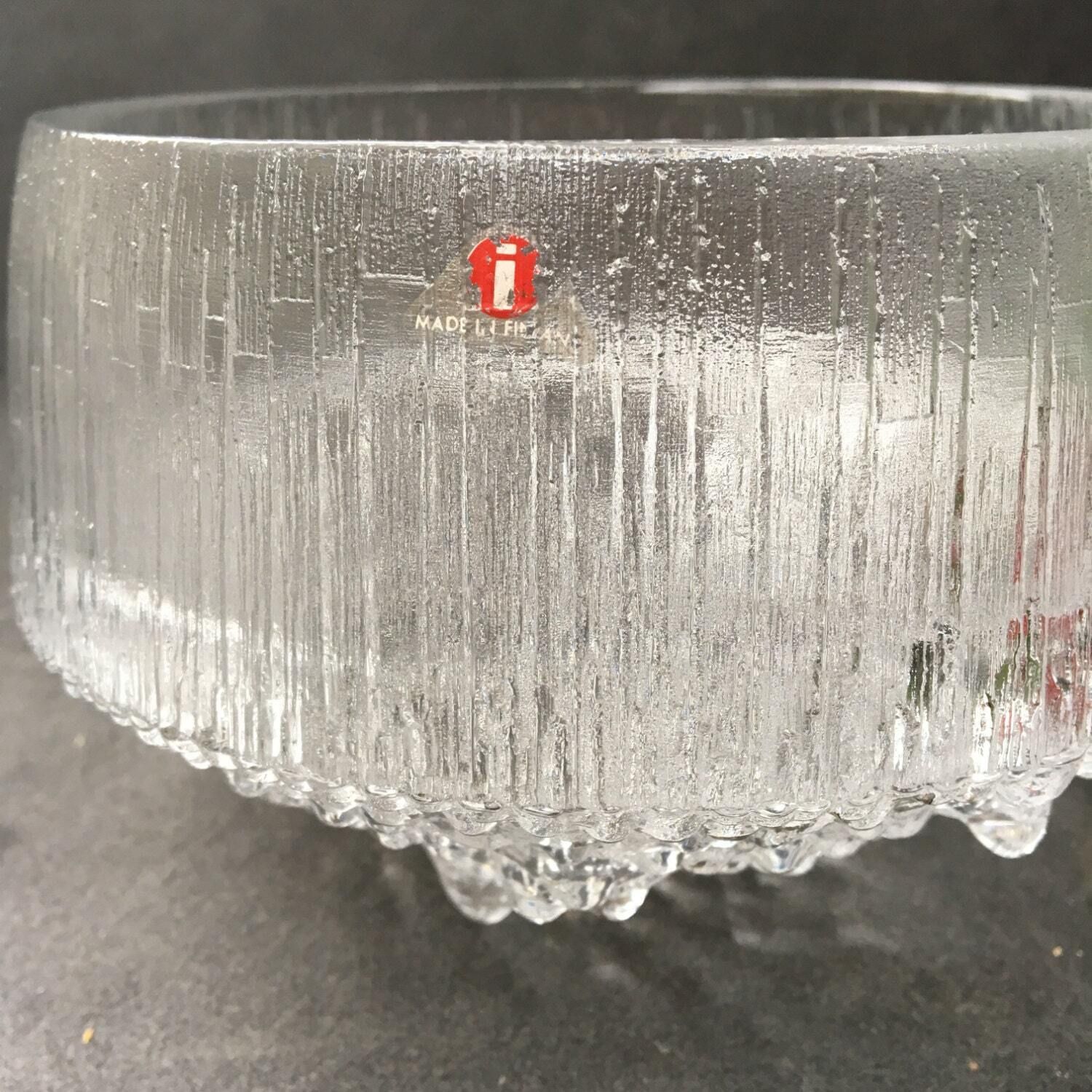 Large Vintage Scandinavian Bowl Tapio Wirkkala   Midcentury Scandinavian Serving Bowl photo Home Decor