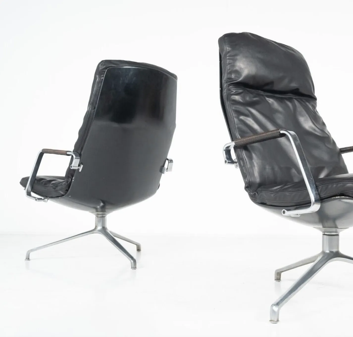 Desk Chair Fk 86 By Preben Fabricius & Jørgen Kastholm For Kill International photo for sale
