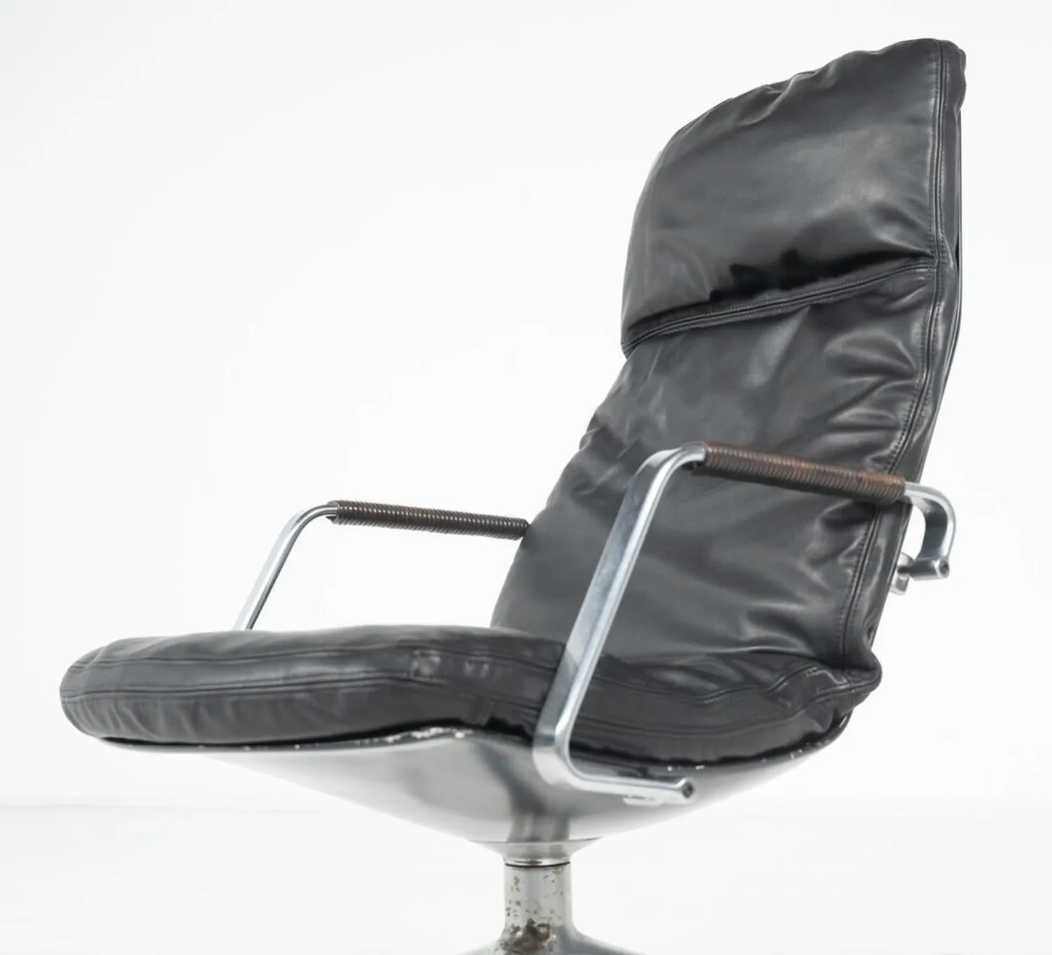 Desk Chair Fk 86 By Preben Fabricius & Jørgen Kastholm For Kill International photo 5000.0