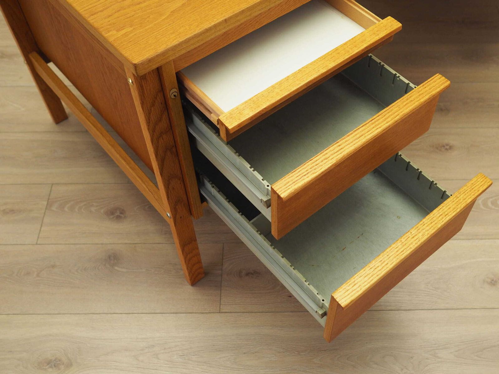 Furniture Ash Desk, Norwegian Design, 1970s, Production: Norway photo
