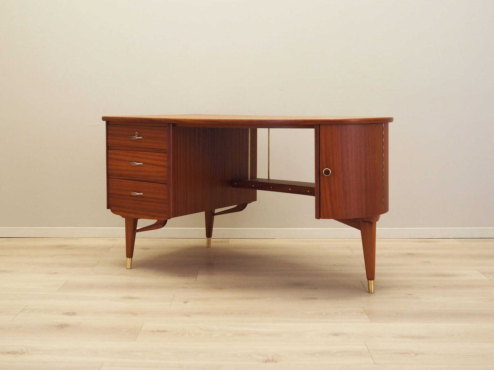 Mahogany Desk, Norwegian Design, 1960s, Production: Sola Møbler photo 1919.0
