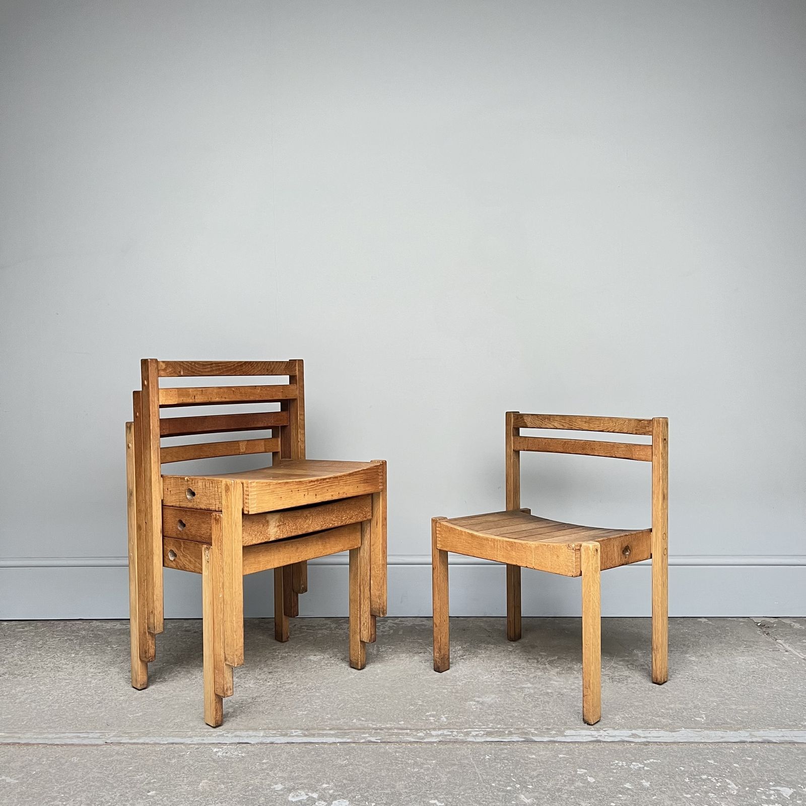 50 Available   Arts & Crafts Gordon Russell Winchester Cathedral Chair X8666 photo for sale