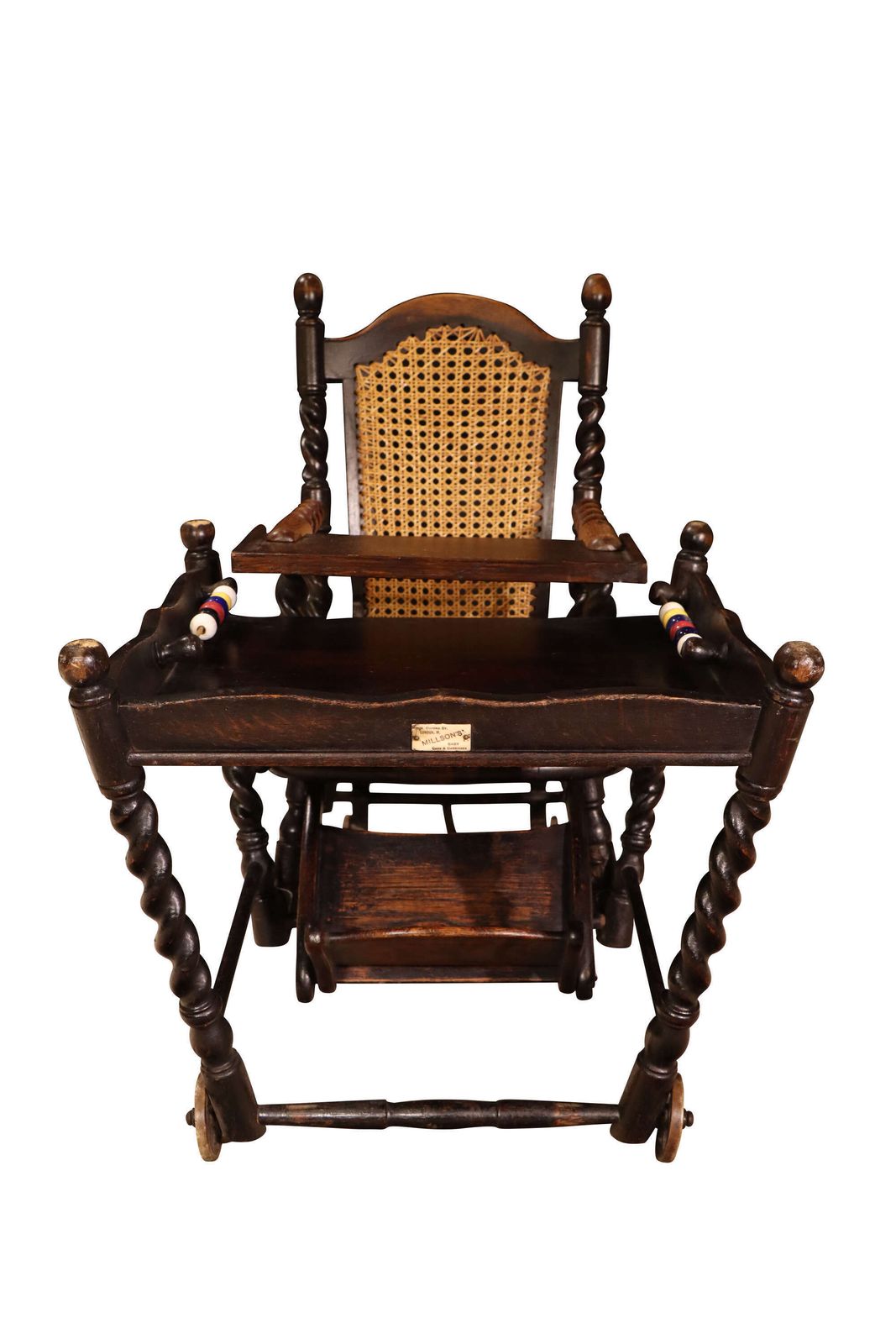 An English Oak Metamorphic Childs High Chair photo 368.0