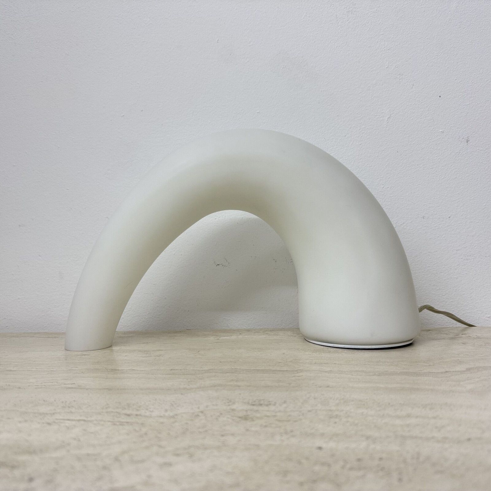 Fontana Arte Thor Glass Table Lamp , 1980s Italy photo buy