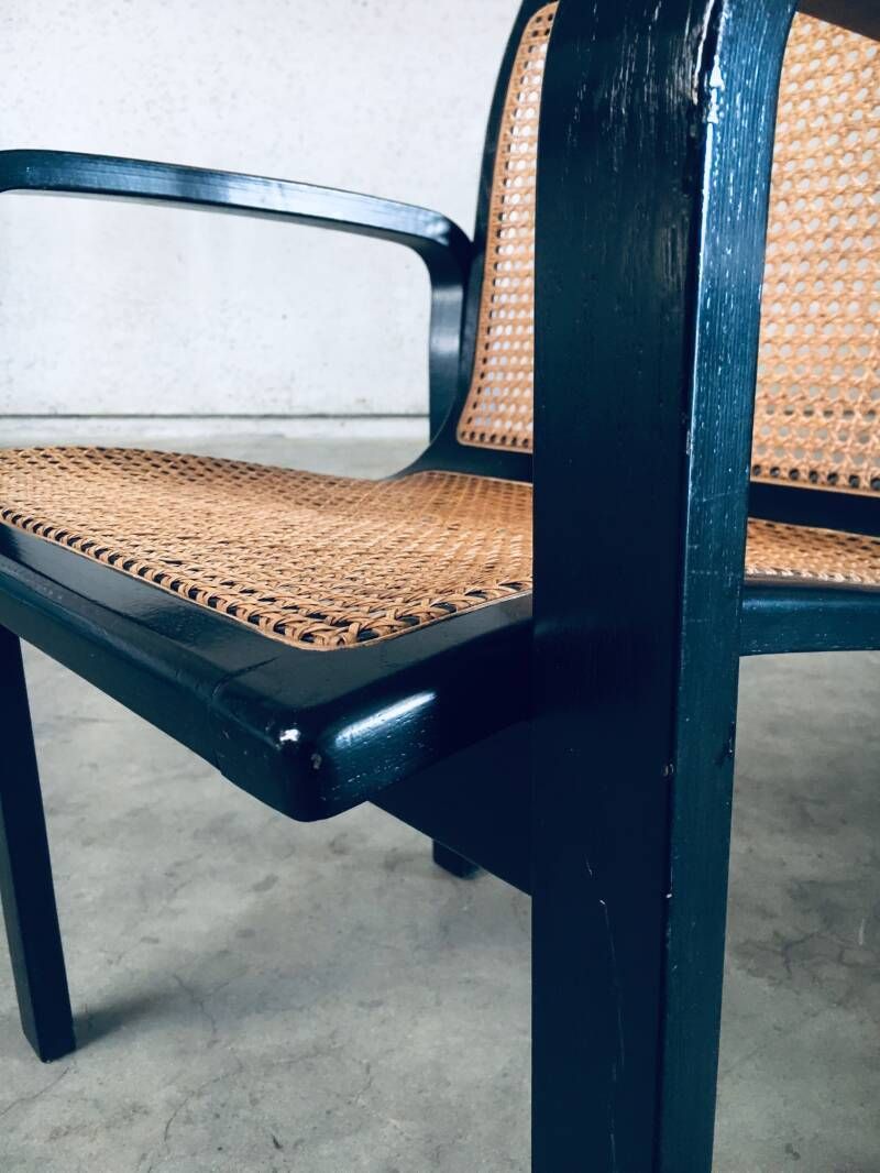 photo buy 1970's Italian Design Bentwood & Webbing Armchair