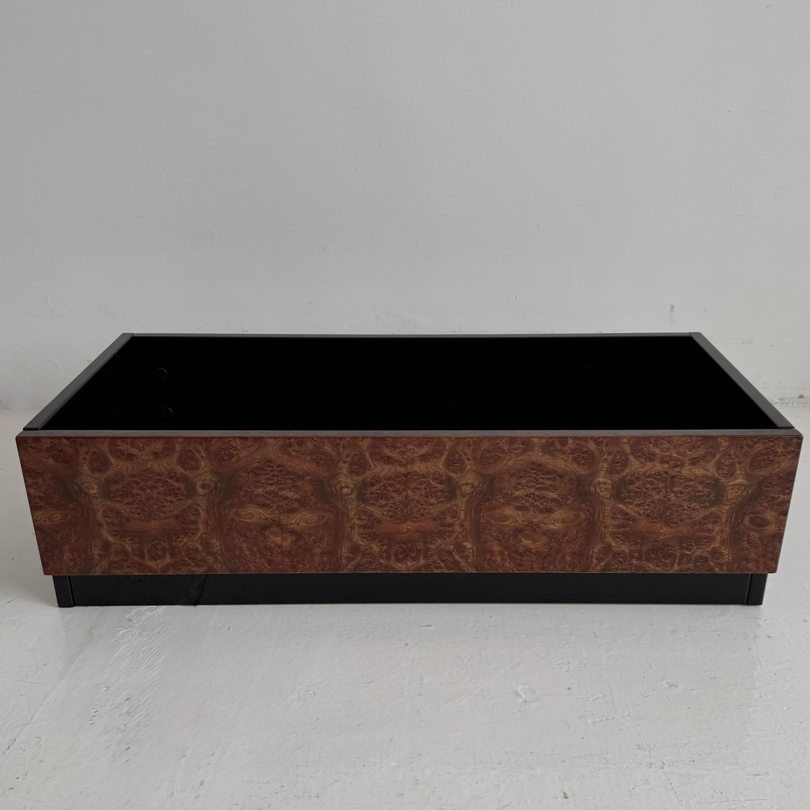 French High Gloss And Burr Paul Michel Planter For Roche Bobois photo for sale