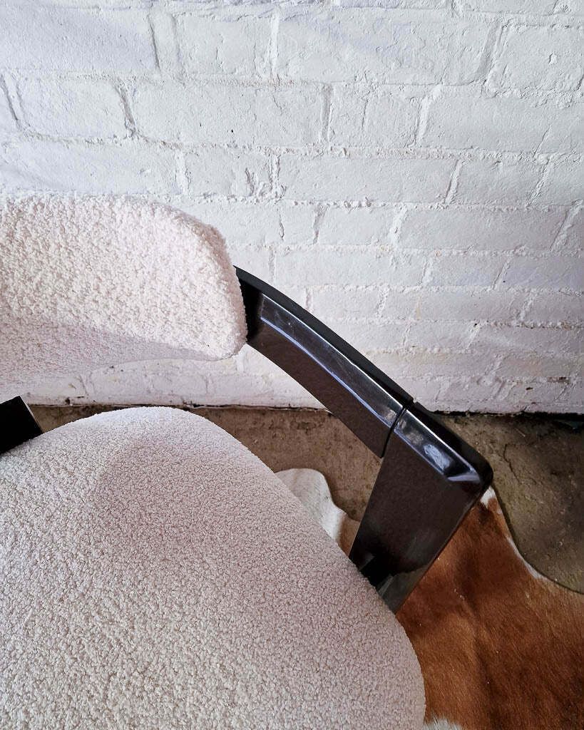 Mid Century Italian Pamplona 0414 Style Dining Chairs (Pair) photo vinterior