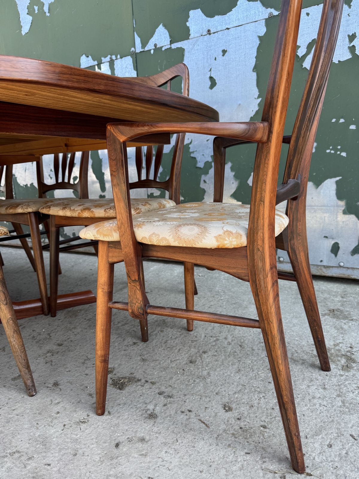 Niels Koefoed Mid Century Rosewood Dinning Chairs photo buy