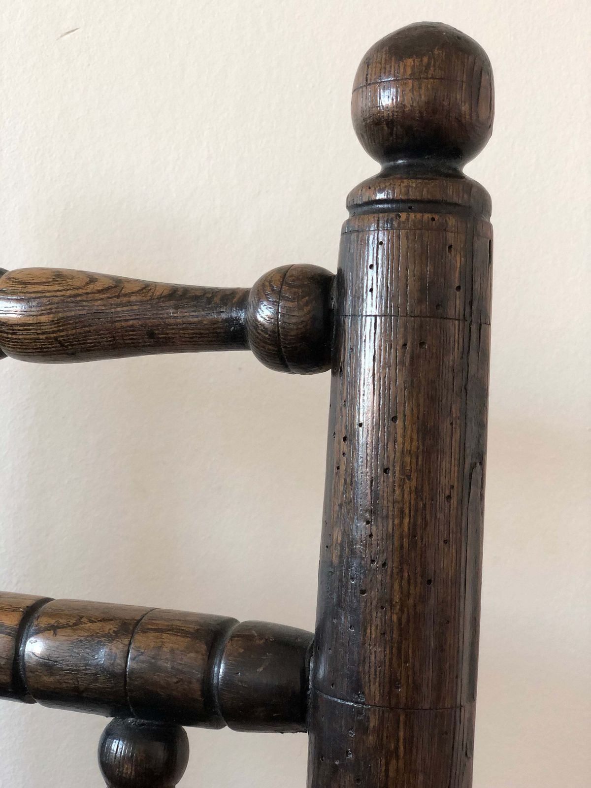 18th Century English Oak Farmhouse Chair photo vinterior