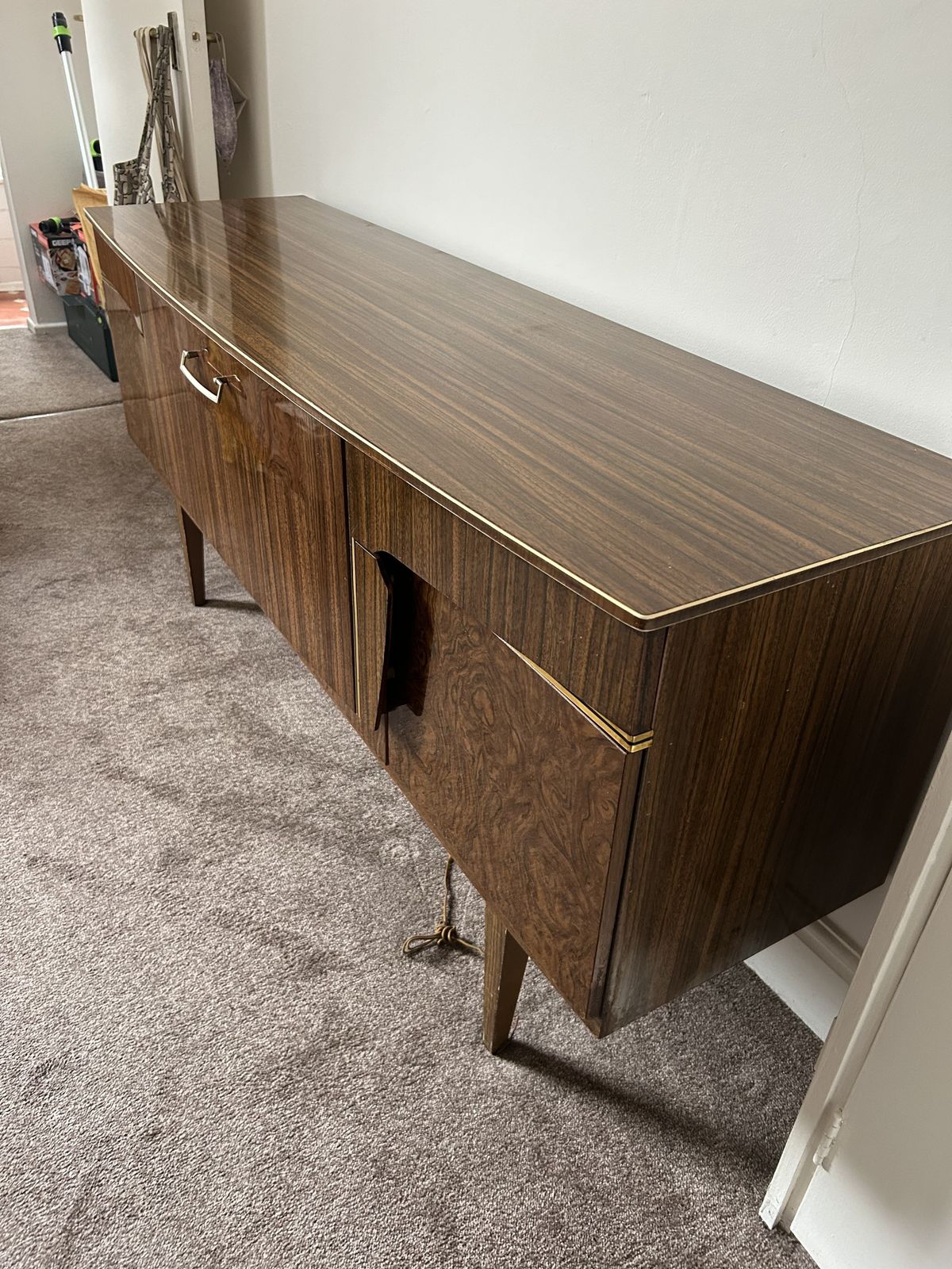Mid Century English Credenza And Dry Bar By Beautility photo buy