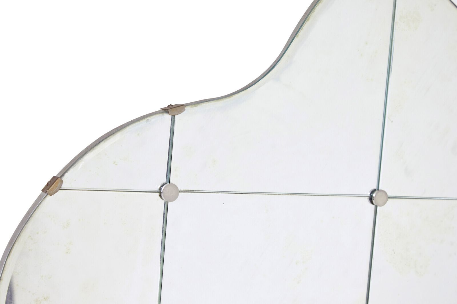 Swedish Mid Century Wall Mirror Of A Life Size Guitar photo for sale