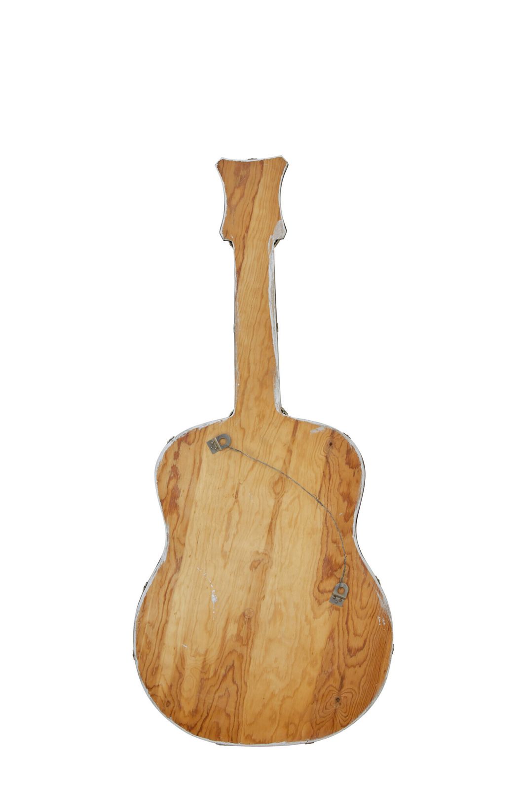 Swedish Mid Century Wall Mirror Of A Life Size Guitar photo Home Decor