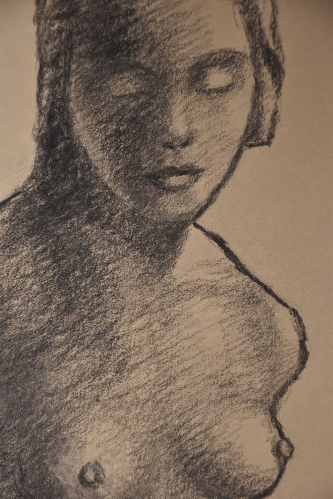 Marguerite Cousinet, Nude Woman, Seen From The Font (Circa 1969) photo 300.0