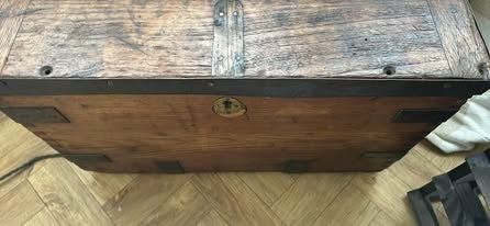 Antique Wooden Chest  Coffee Table photo Furniture