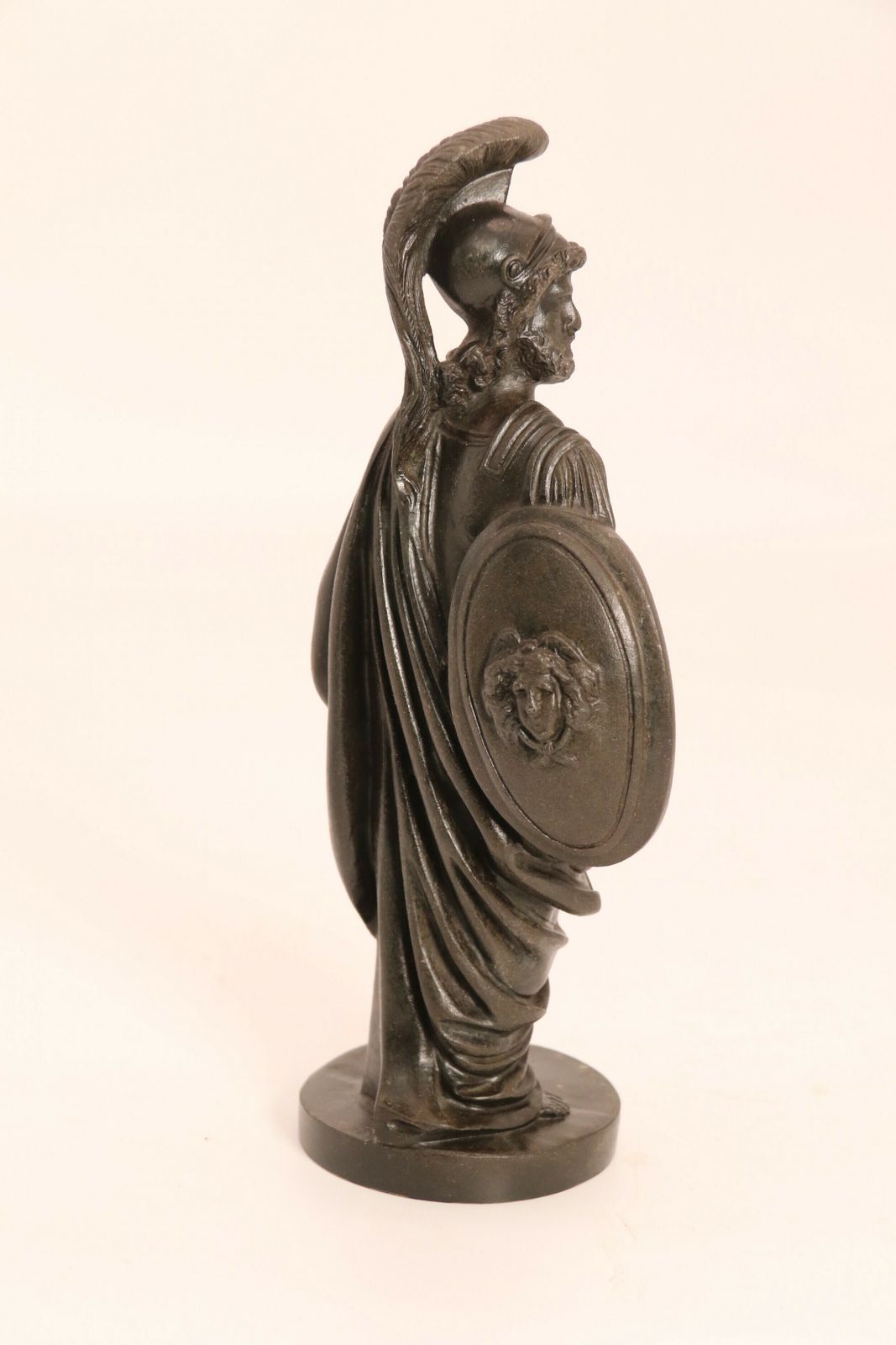 1895.0 A Rare Pair Of Mid 19th C Grand Tour Bronze Figures Of Athena And Zeus photo